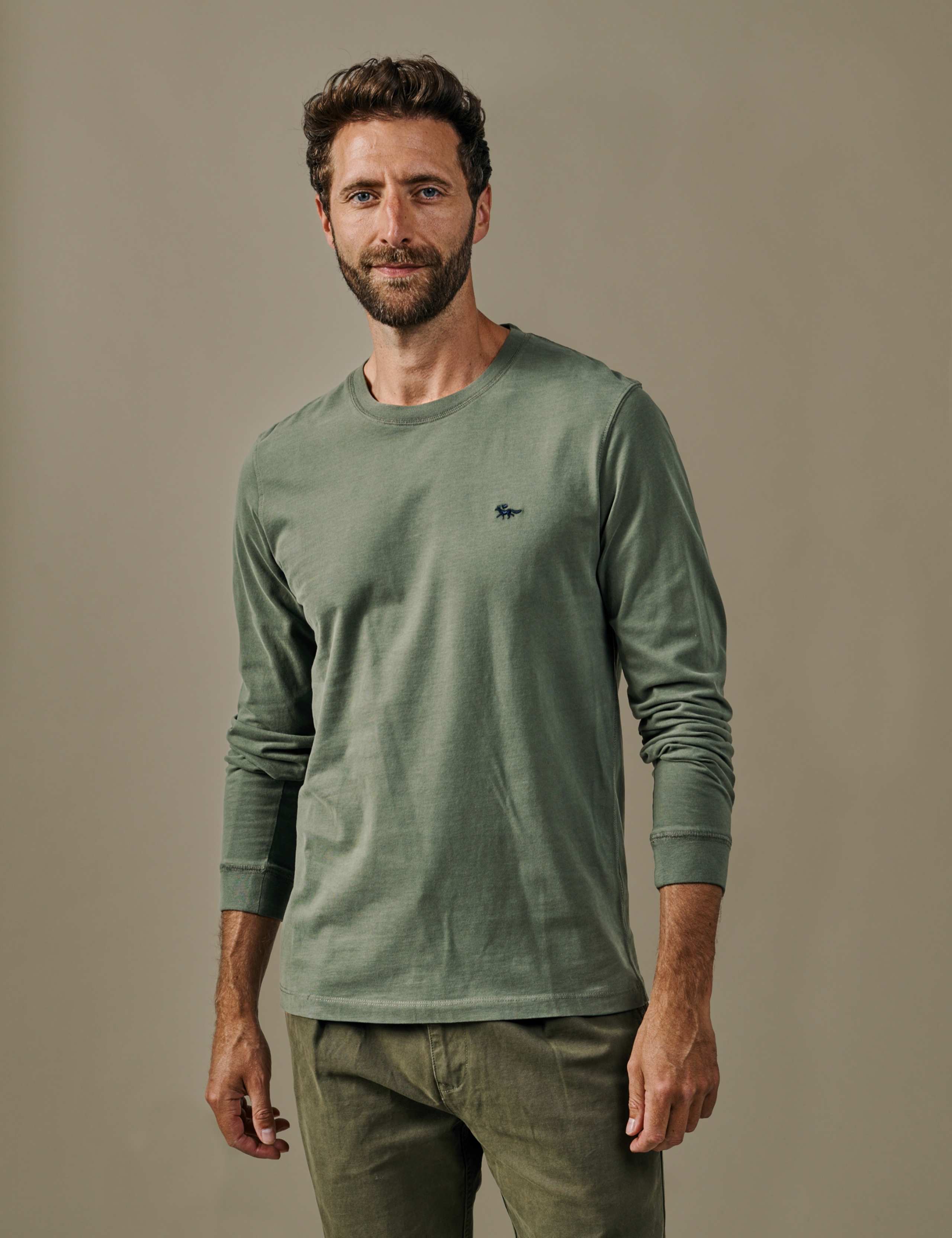 Pure Cotton Long Sleeve T-Shirt