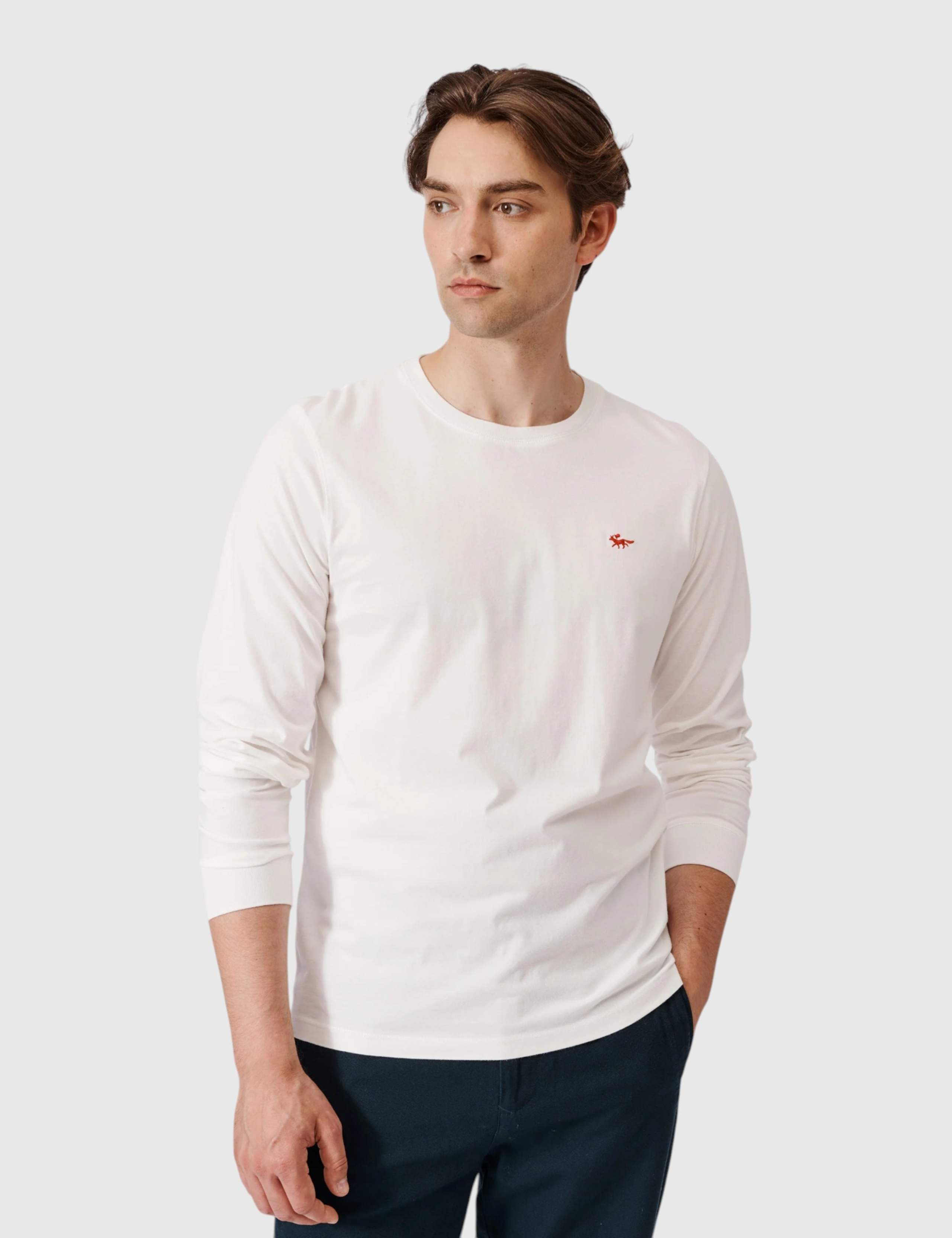 Pure Cotton Long Sleeve T-Shirt
