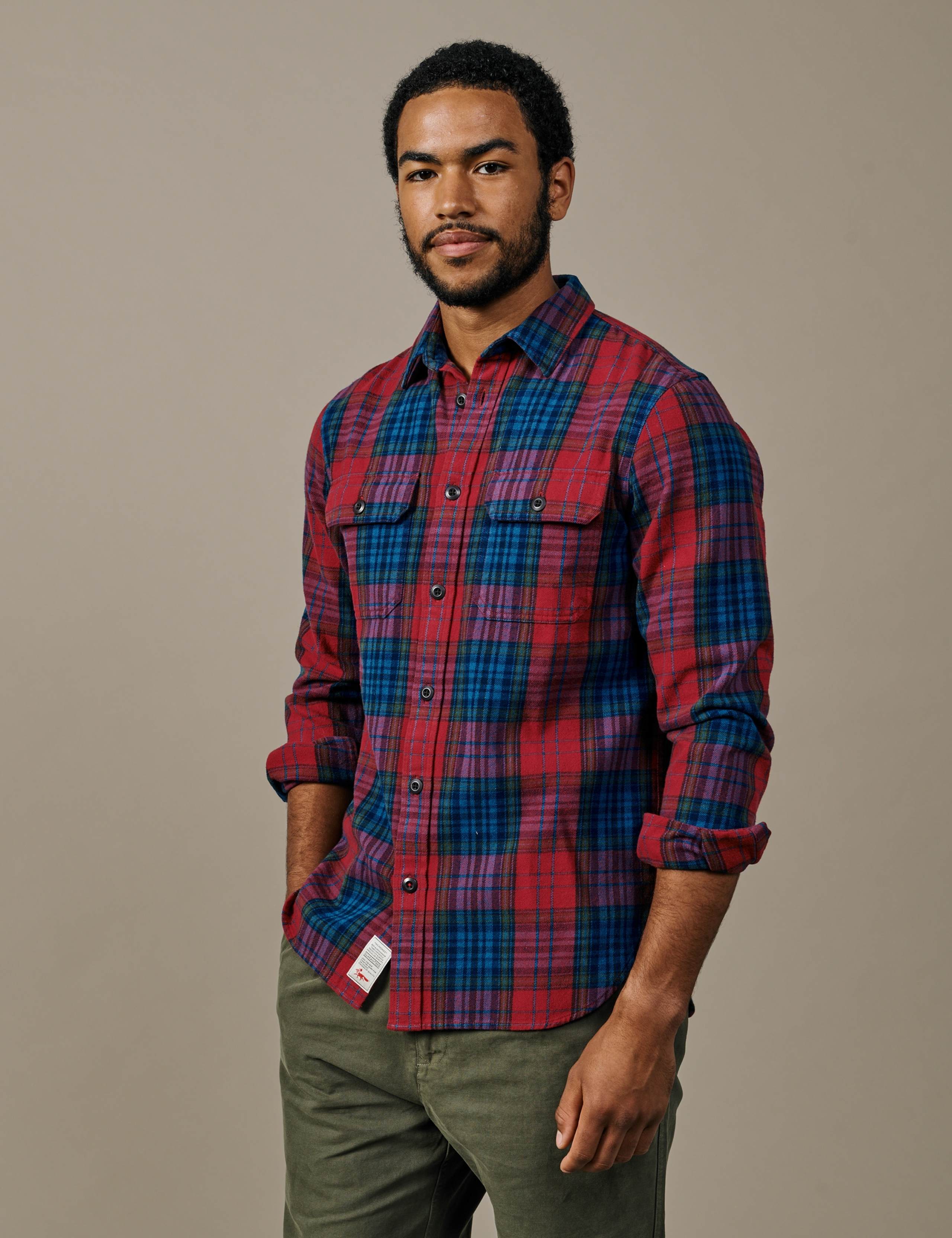 Regular Fit Pure Cotton Check Shirt