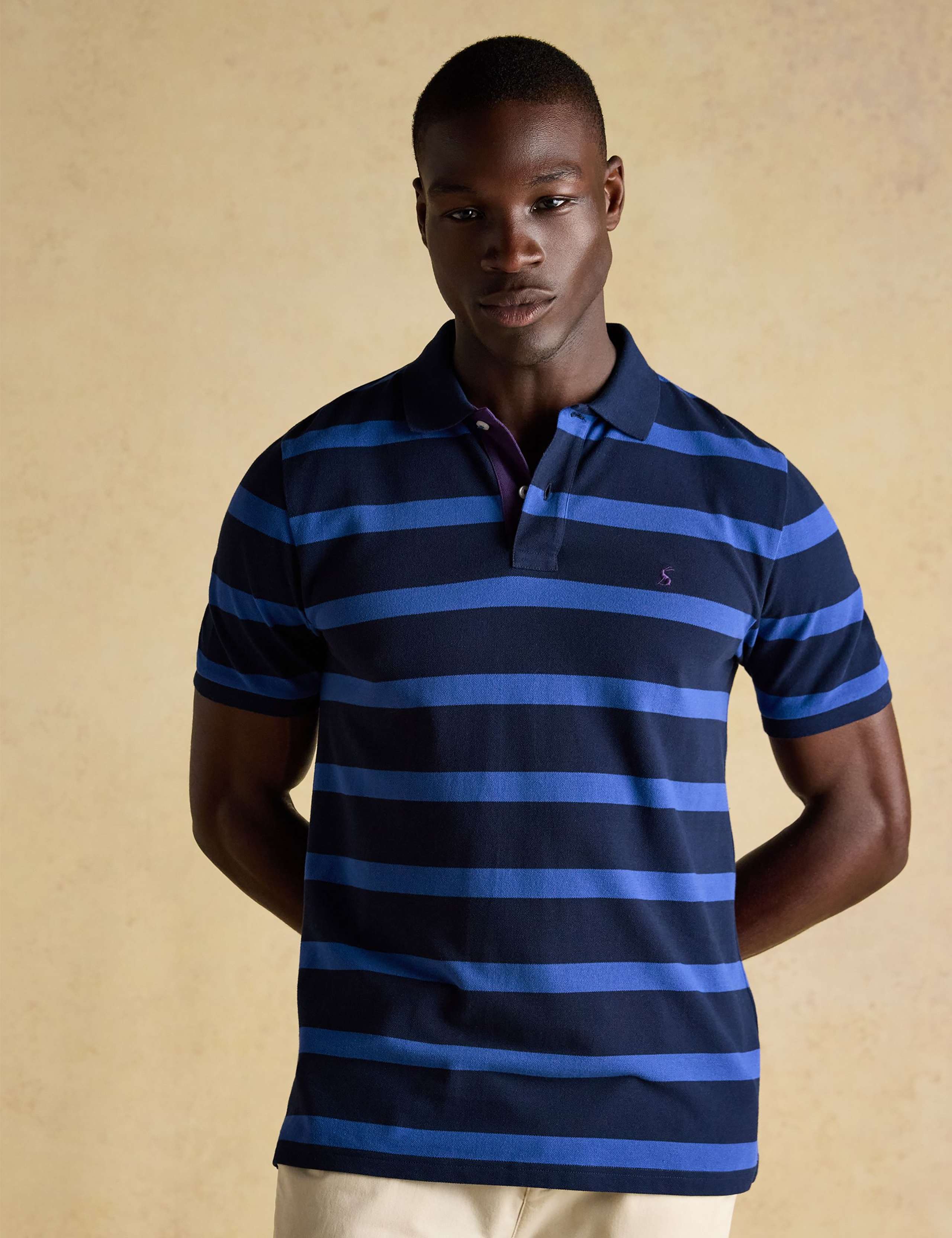 2 Pack Pure Cotton Pique Polo Shirts