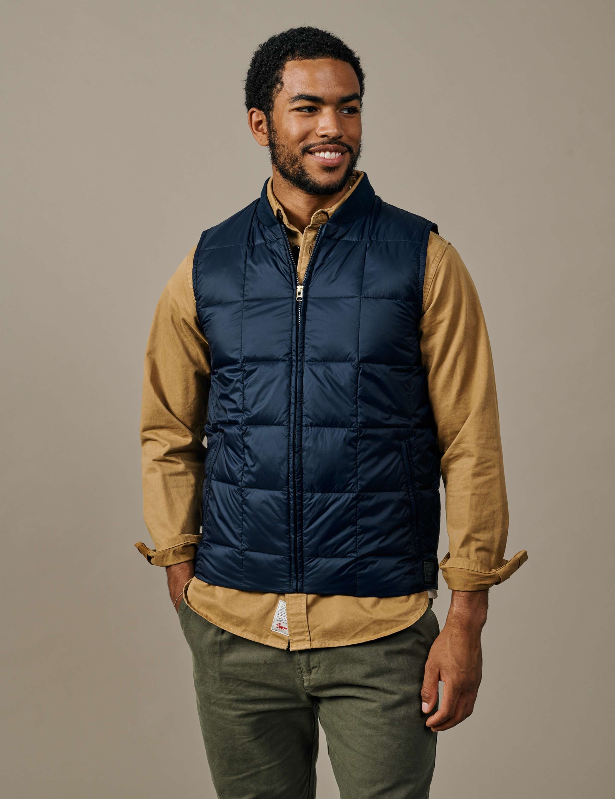 Quilted Feather and Down Gilet