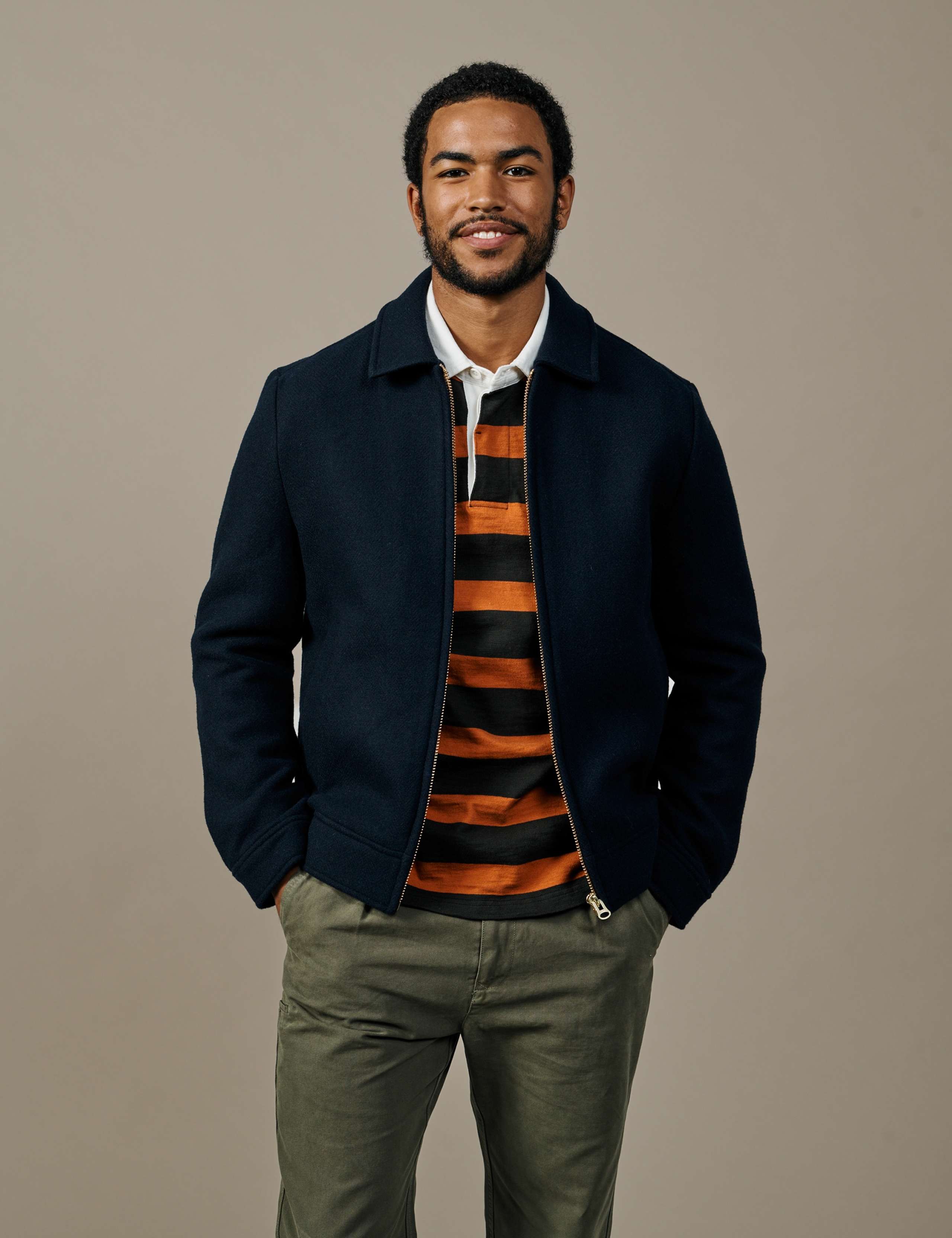 Wool Rich Harrington Jacket