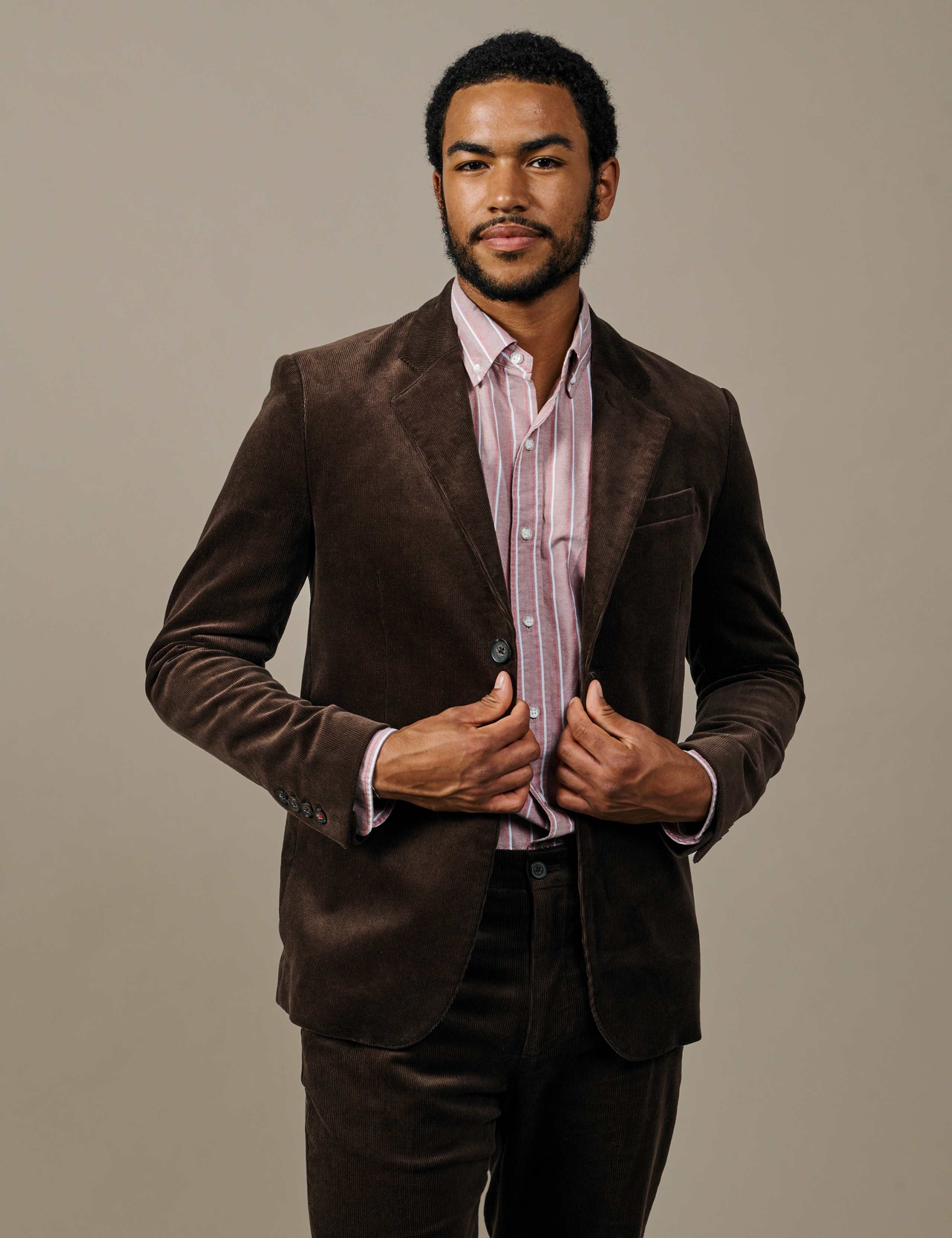 Cotton Rich Tailored Fit Blazer