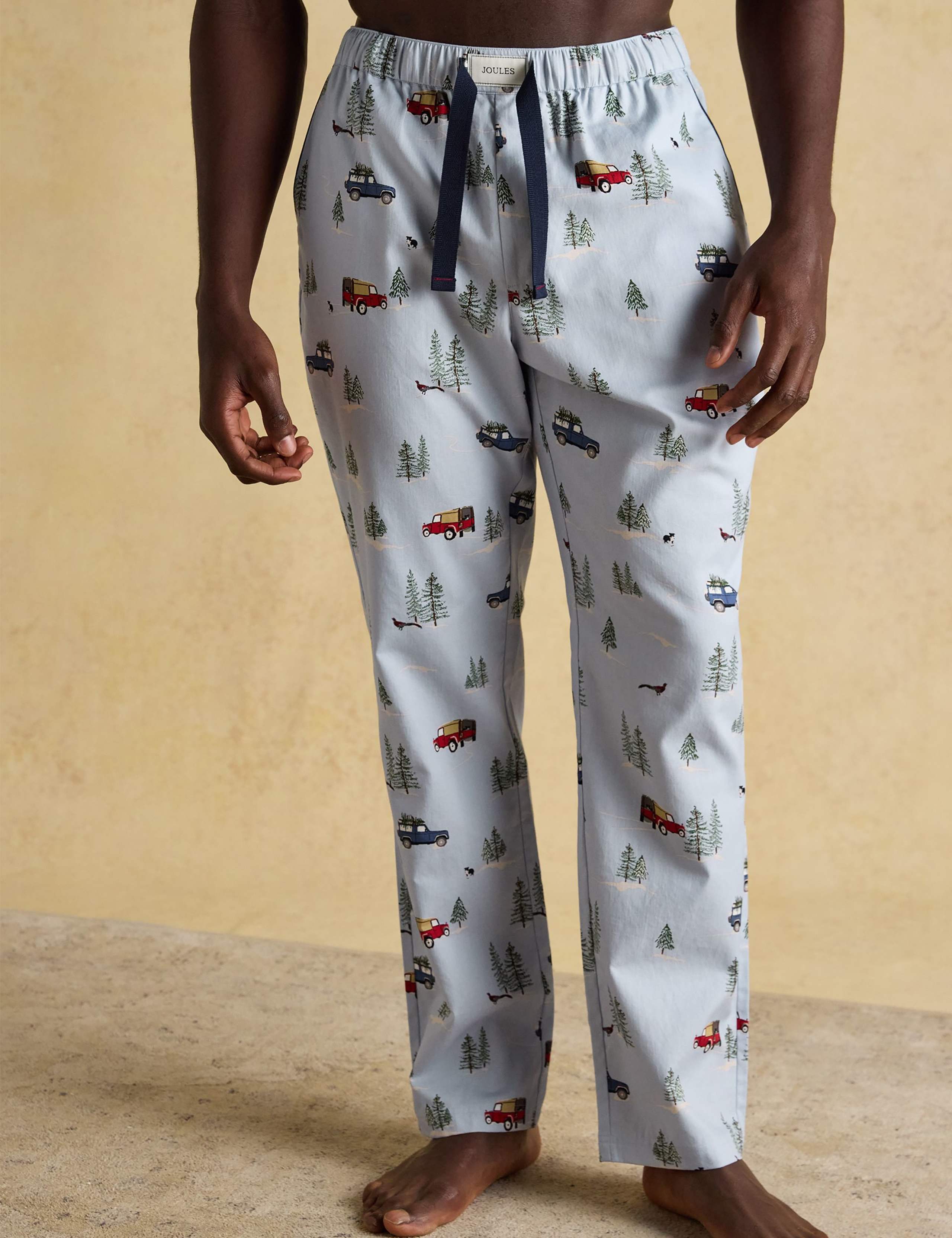 Pure Cotton Printed Pyjama Bottoms