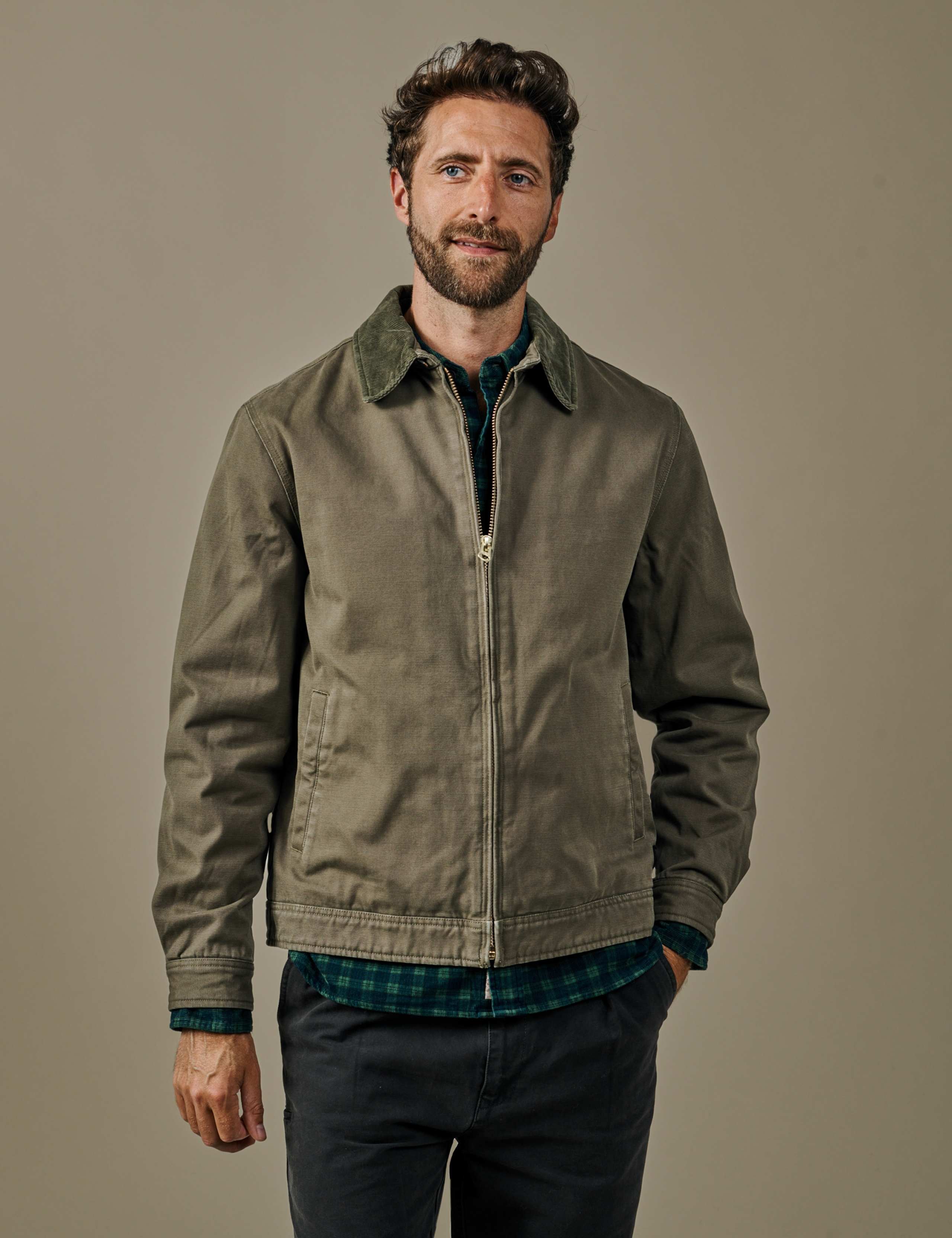 Pure Cotton Harrington Jacket