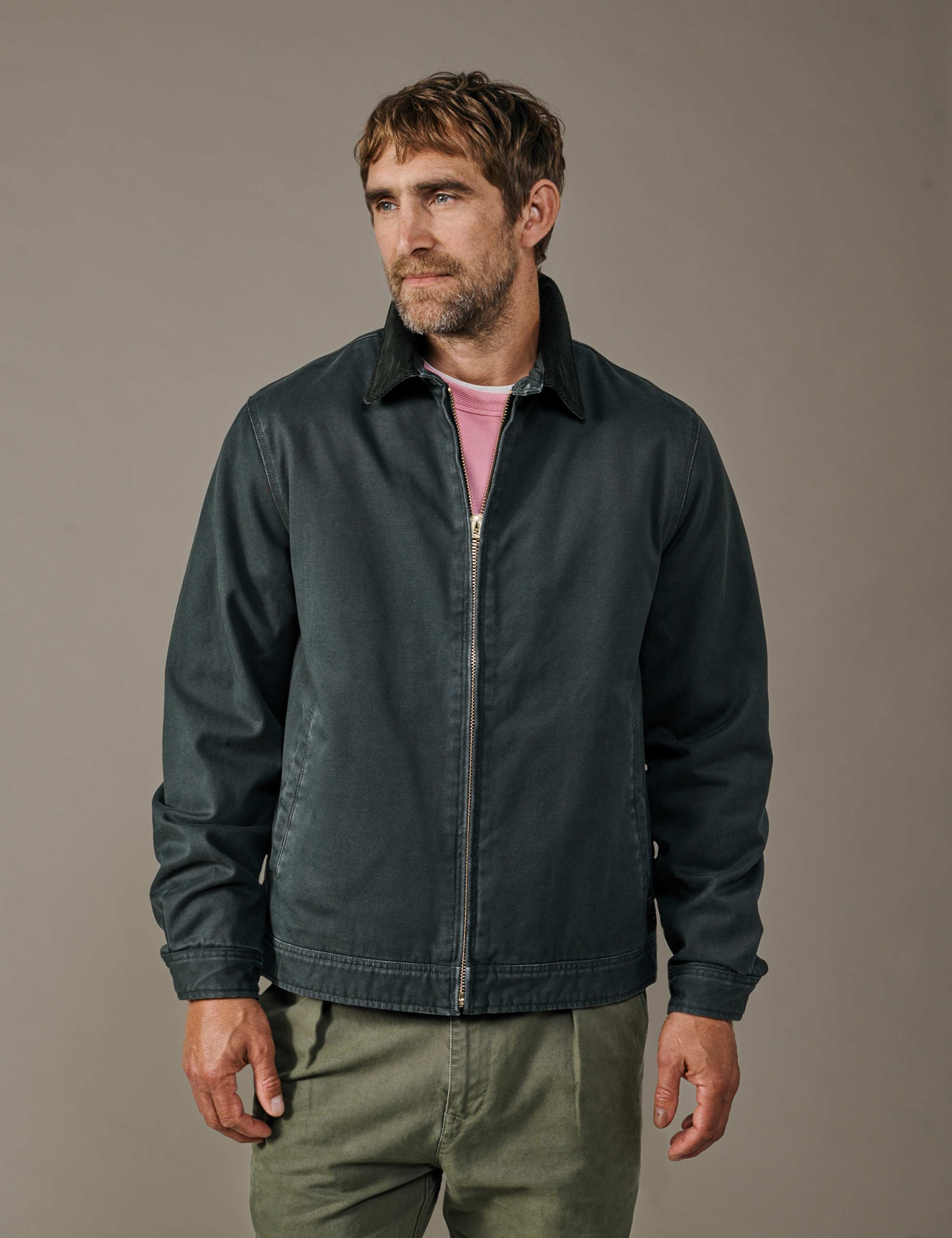 Pure Cotton Harrington Jacket