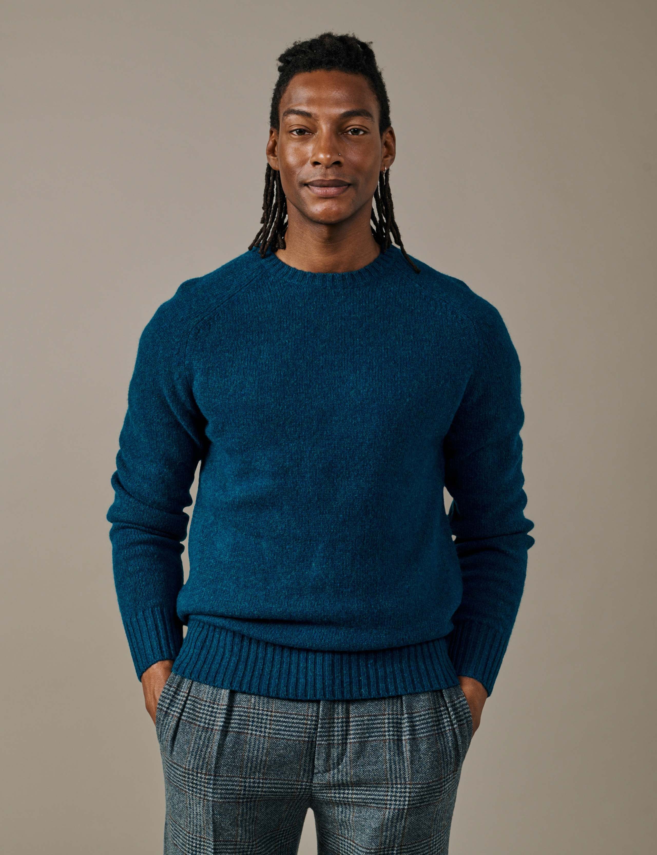 Pure Wool Crew Neck Jumper