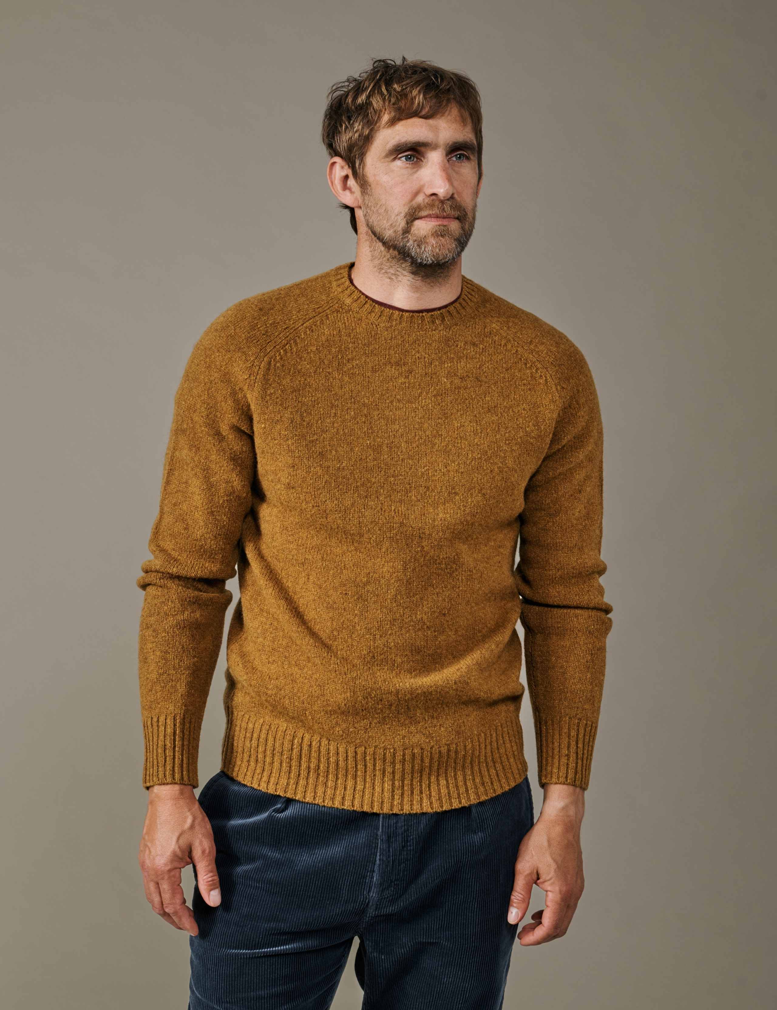 Pure Wool Crew Neck Jumper