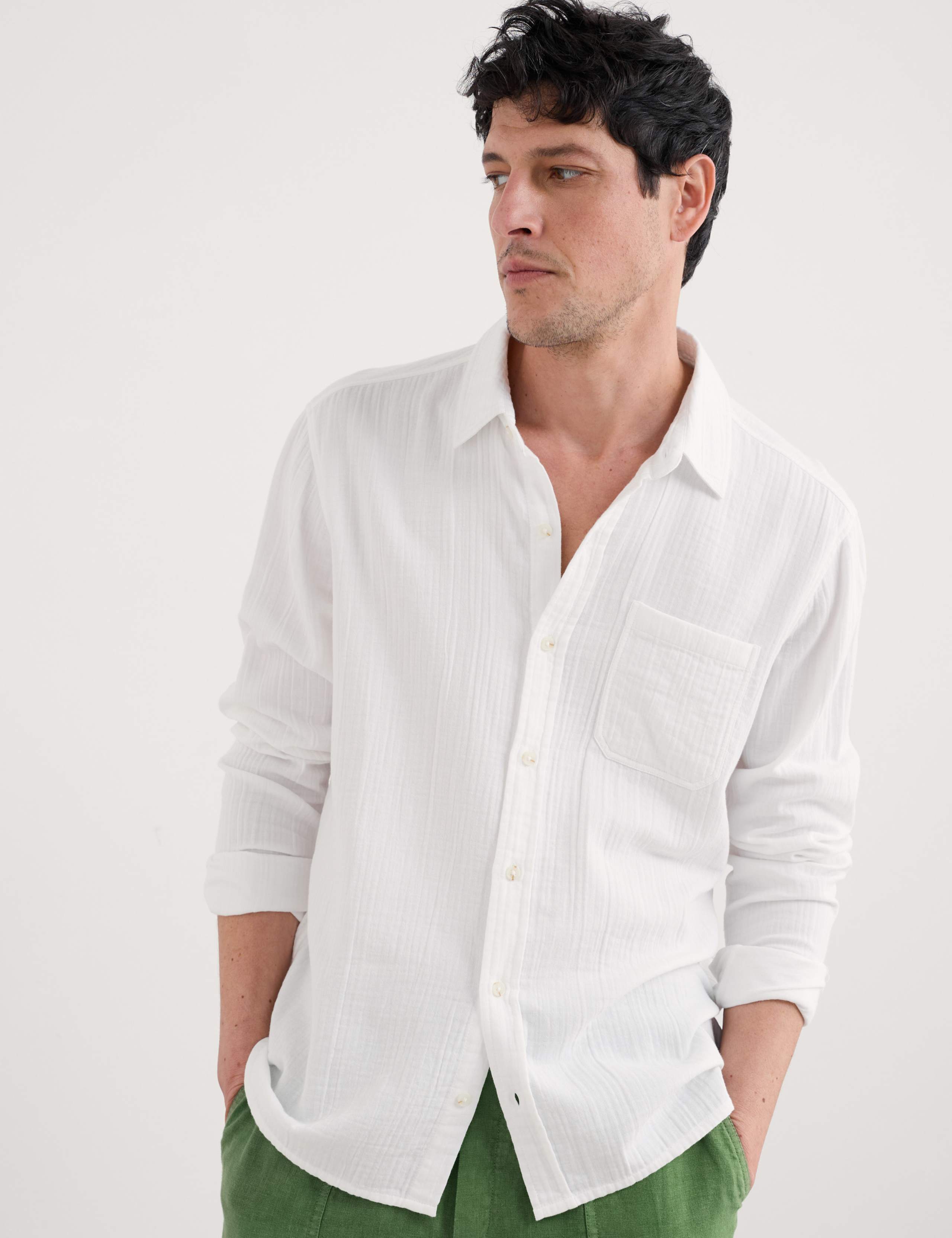 Pure Cotton Kettle Oxford Shirt