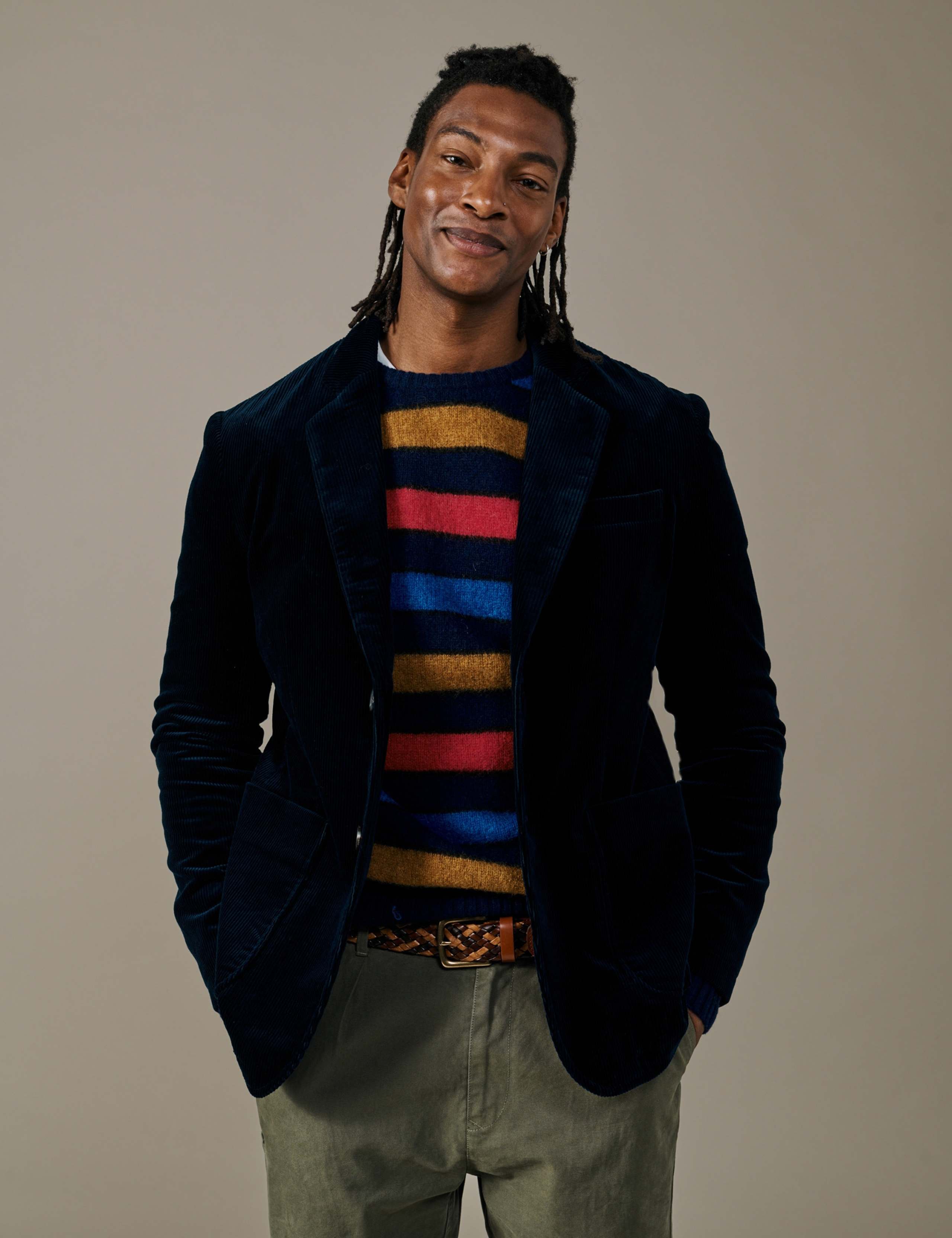 Tailored Fit Pure Cotton Blazer