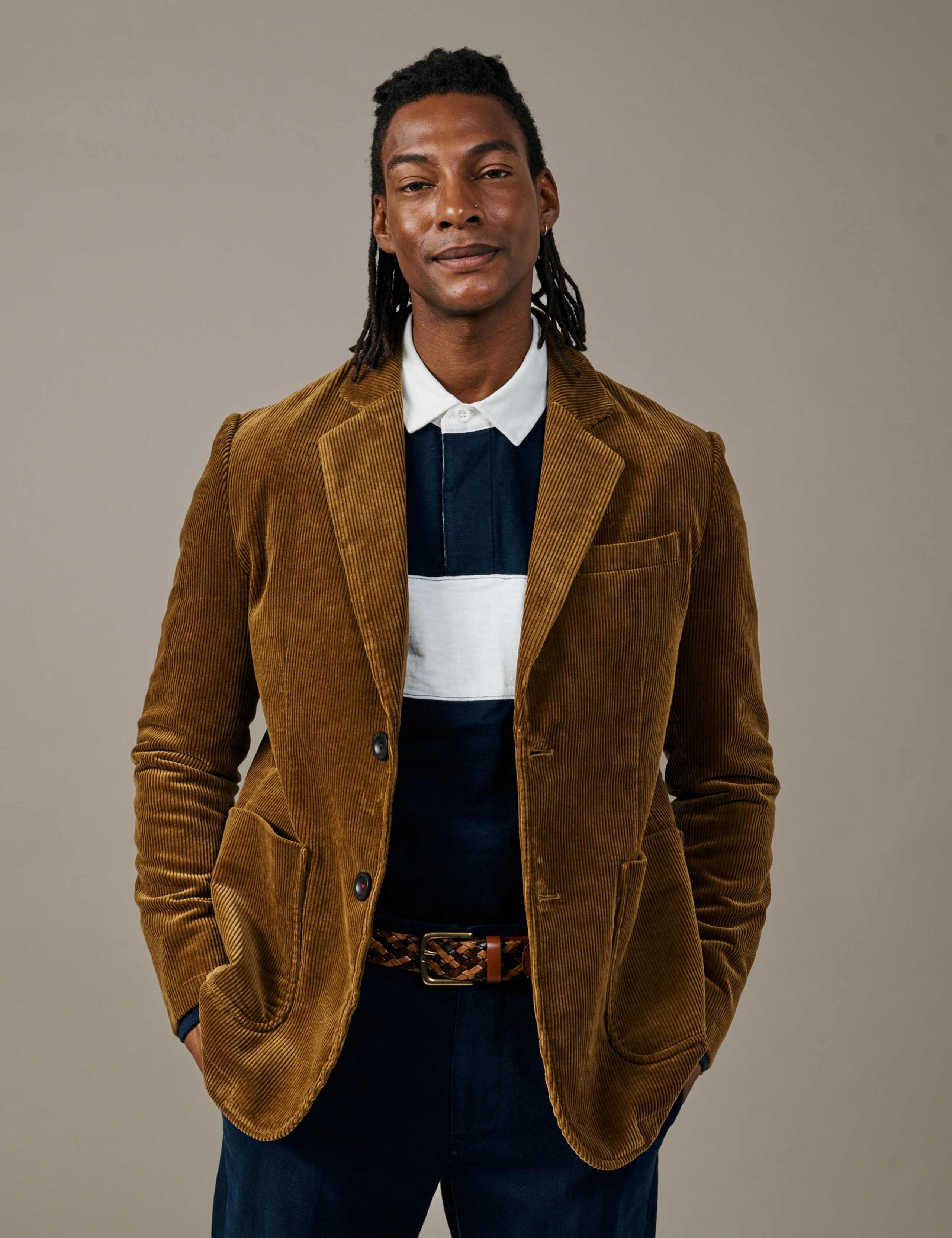 Tailored Fit Pure Cotton Blazer