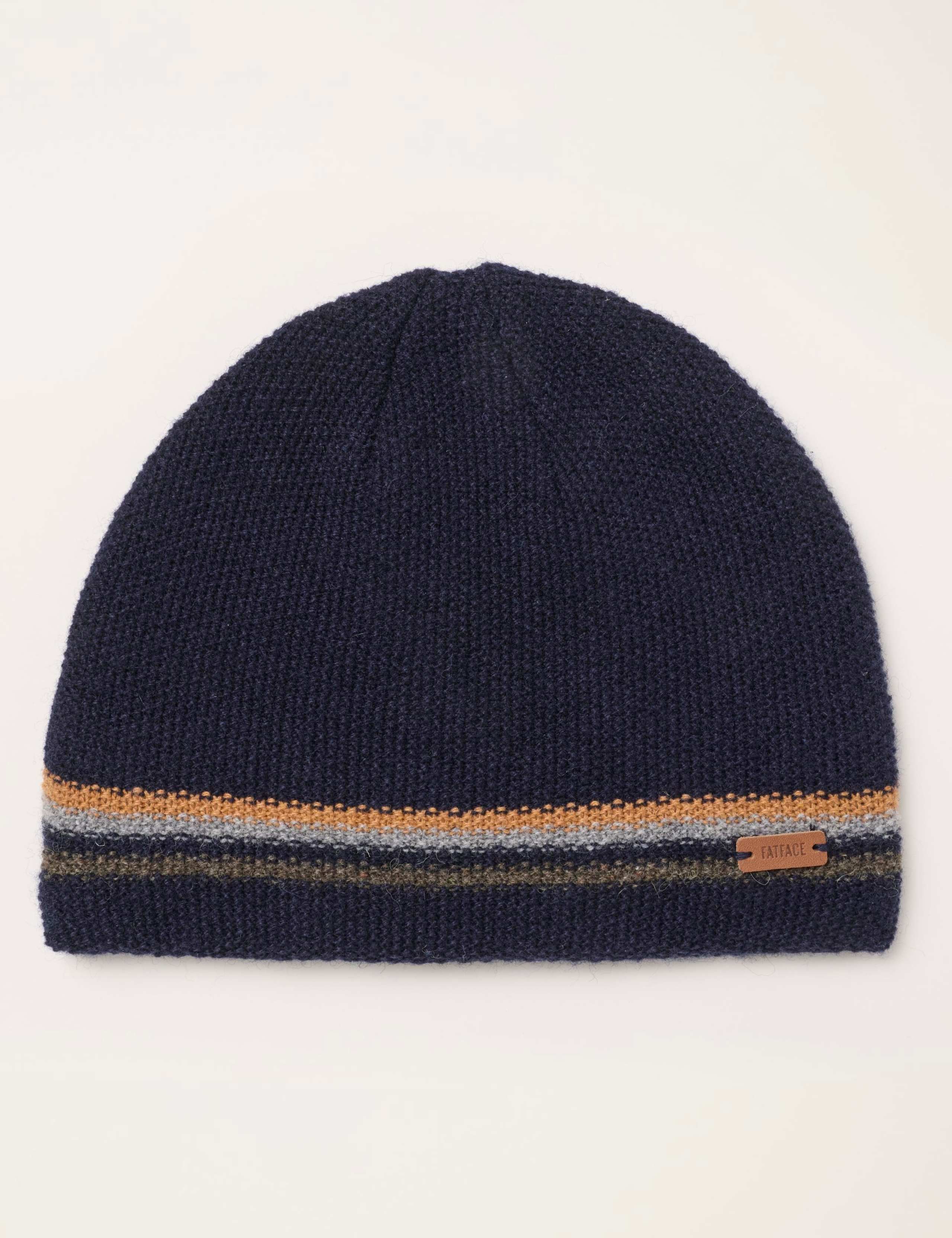 Wool Rich Textured Beanie Hat