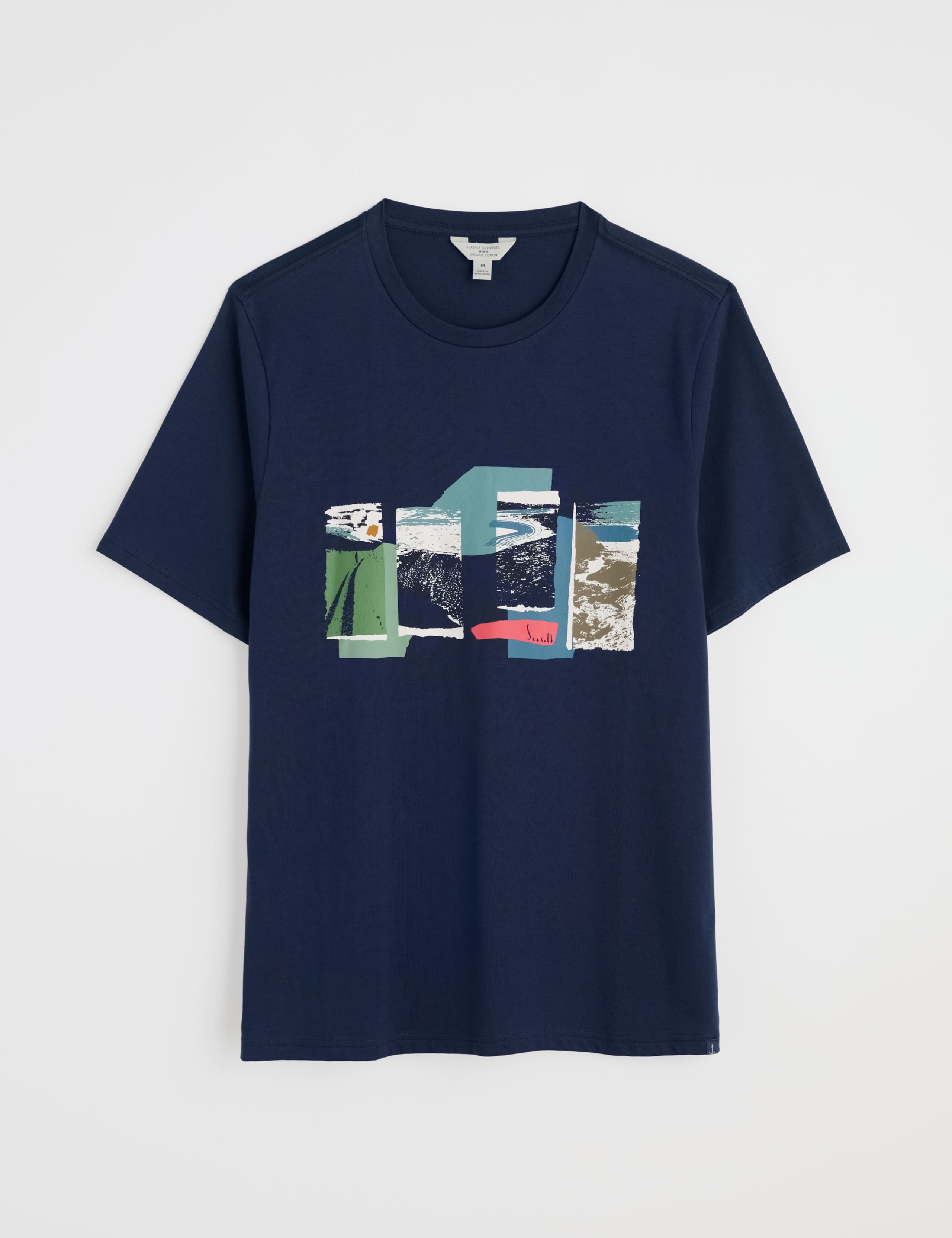 Pure Cotton Printed Crew Neck T-Shirt