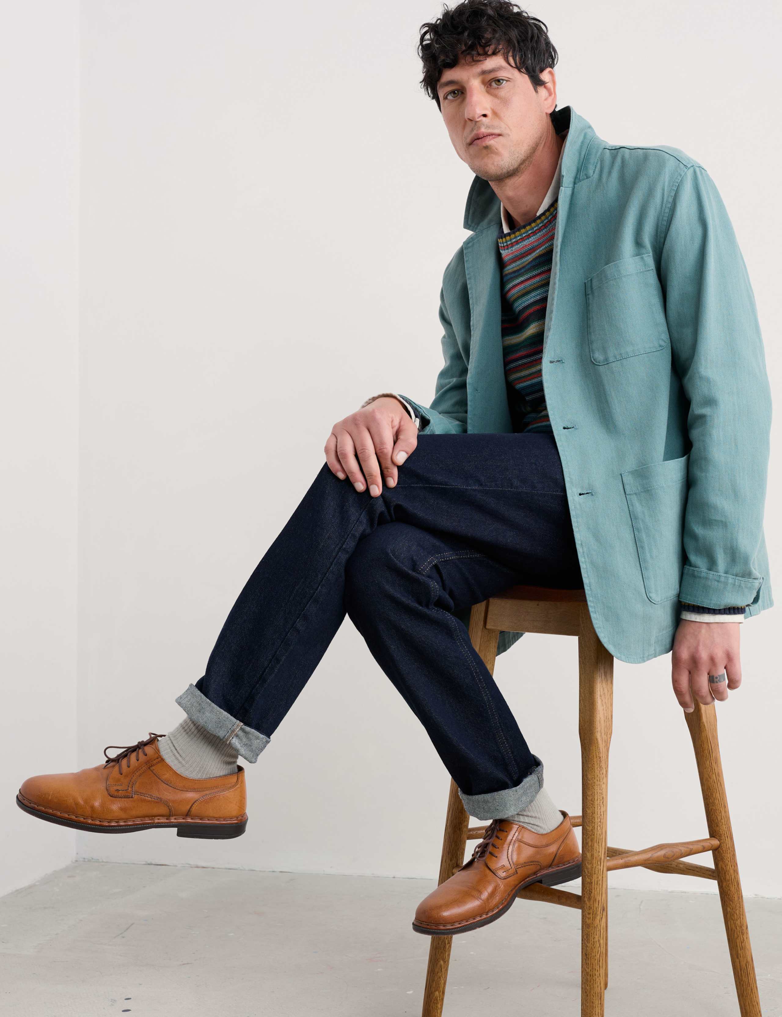 Linen Rich Utility Jacket
