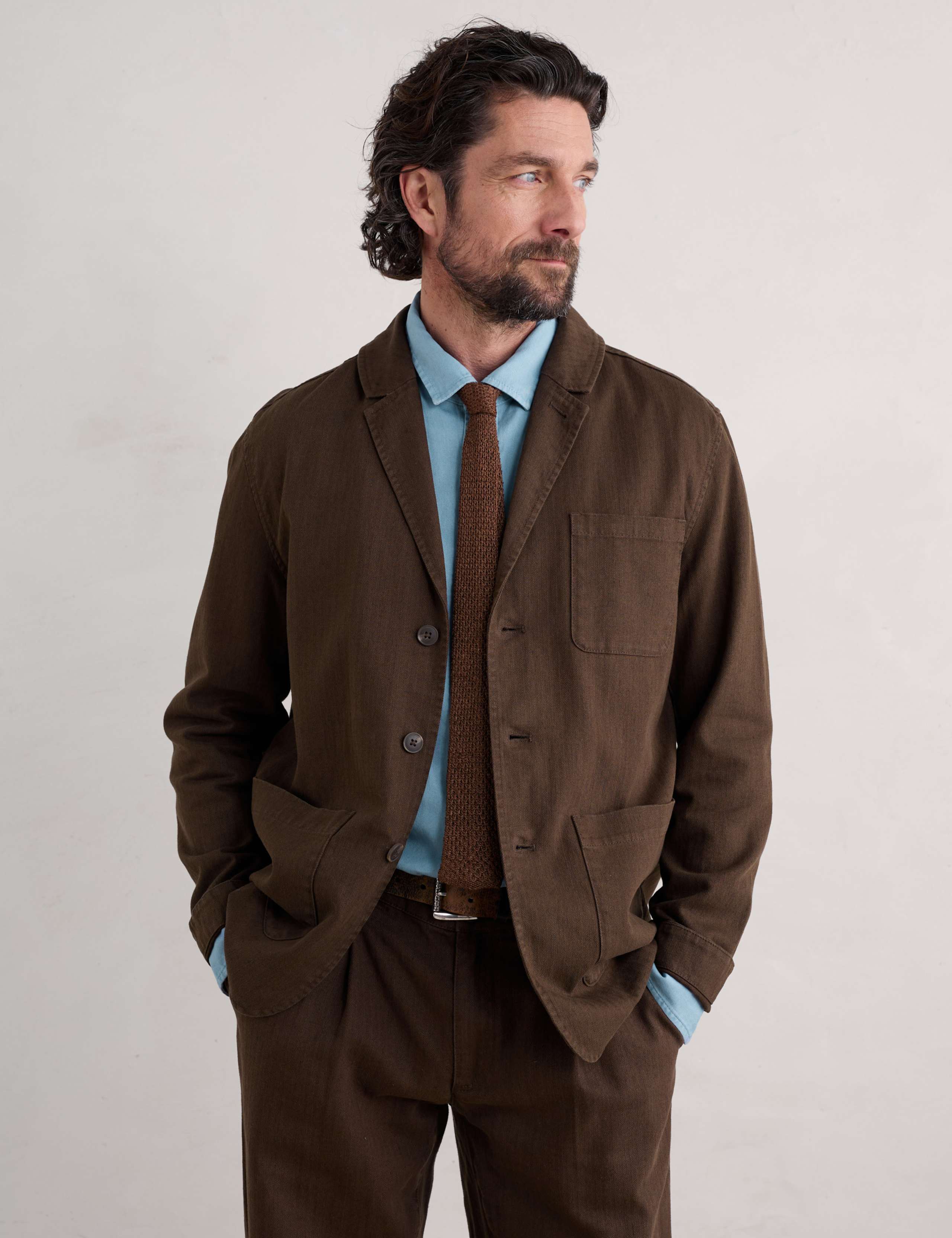 Linen Rich Utility Jacket