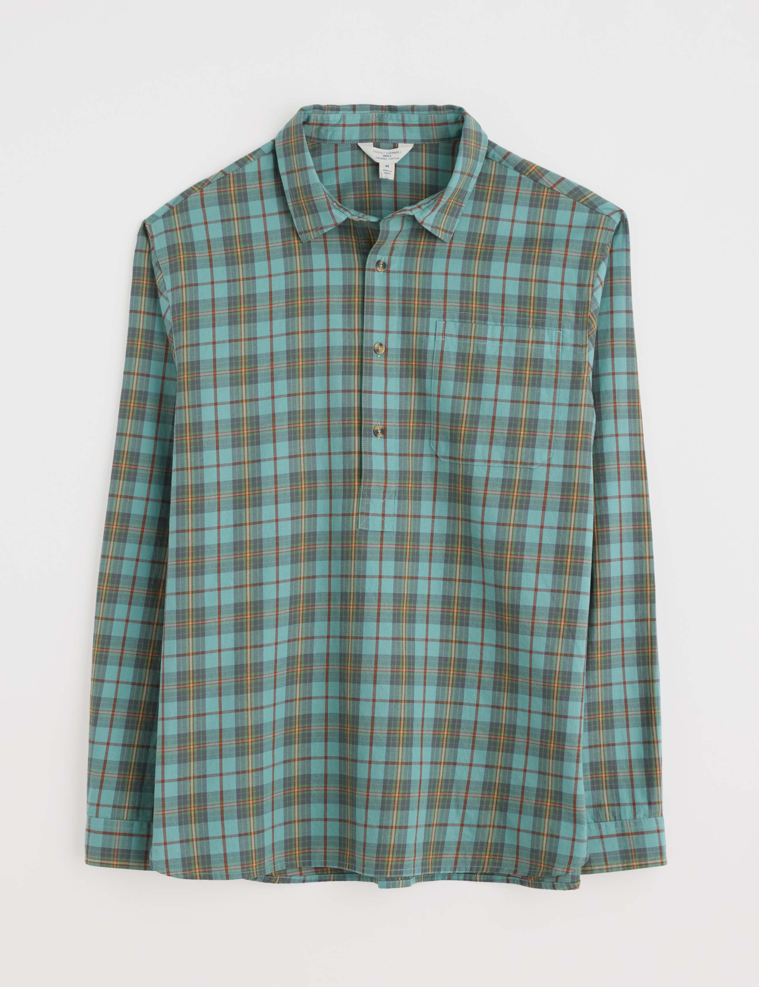 Pure Cotton Checked Flannel Shirt