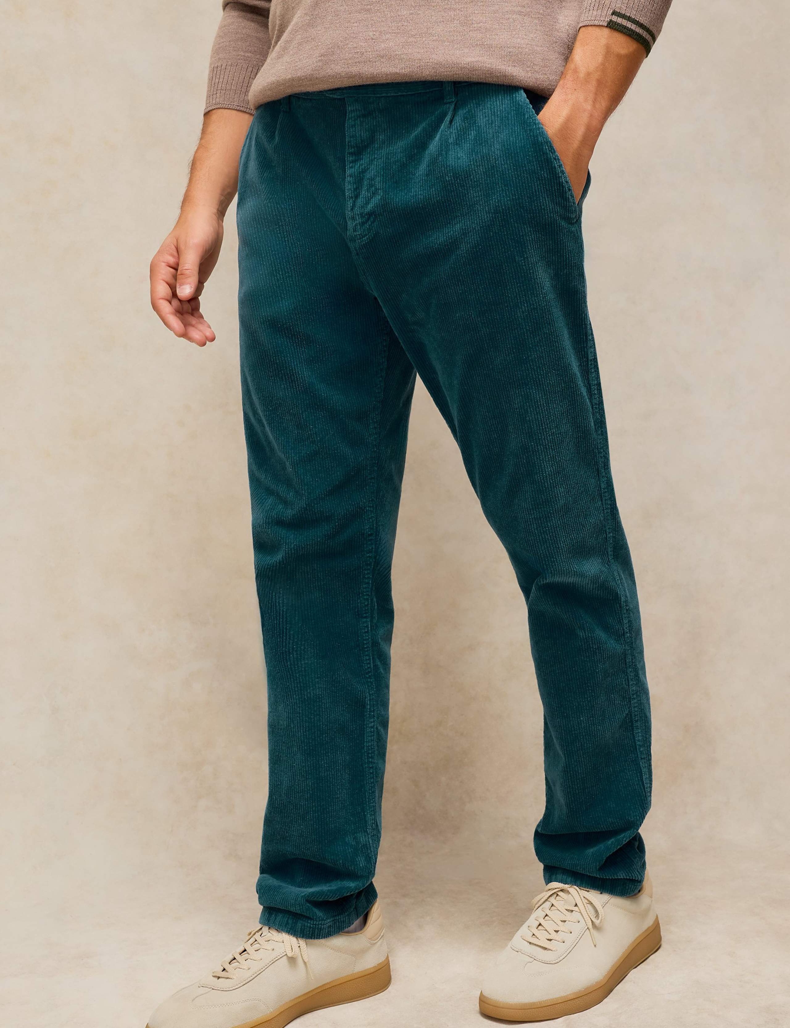 Regular Fit Corduroy Trousers