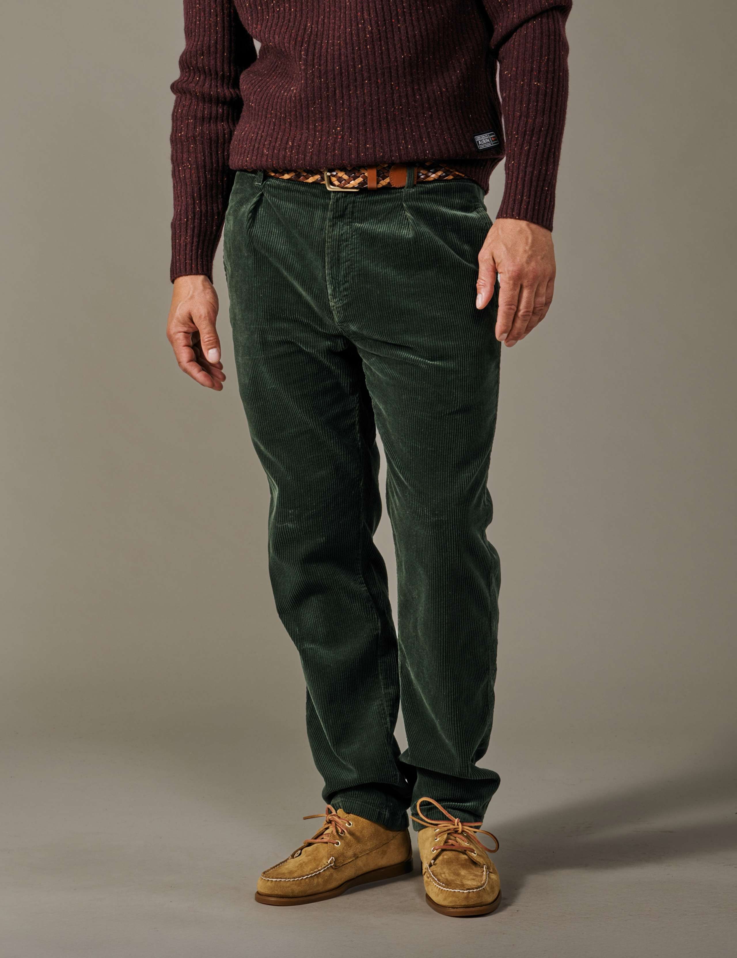 Relaxed Fit Corduroy Trousers