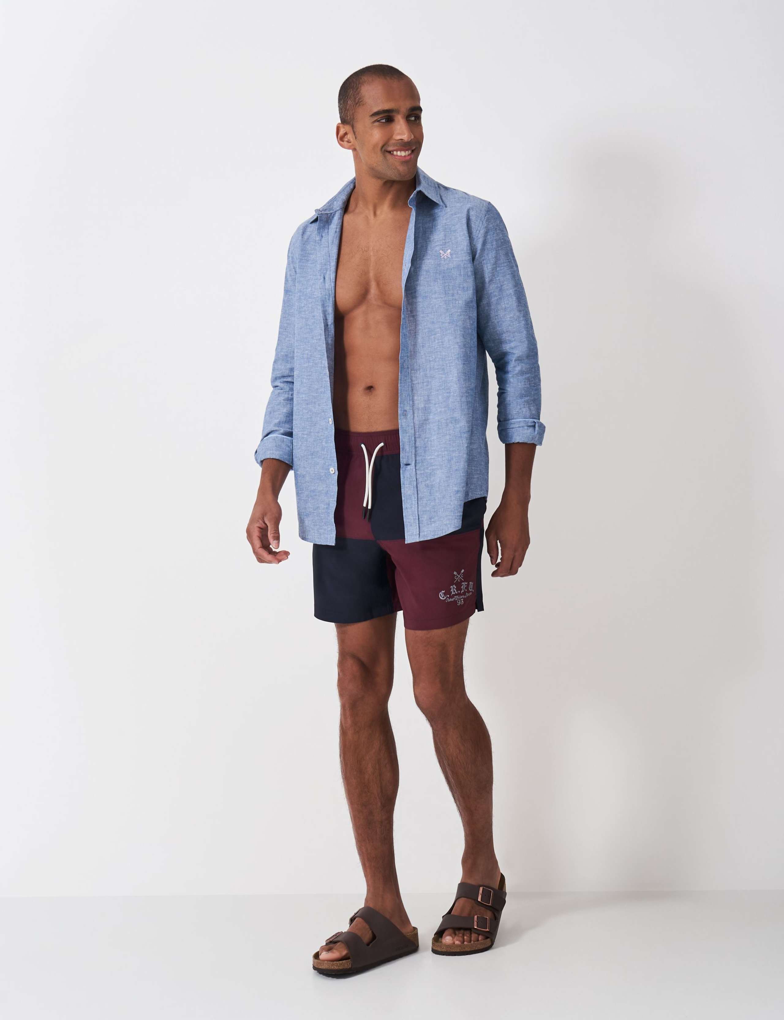 Colour Block Swim Shorts
