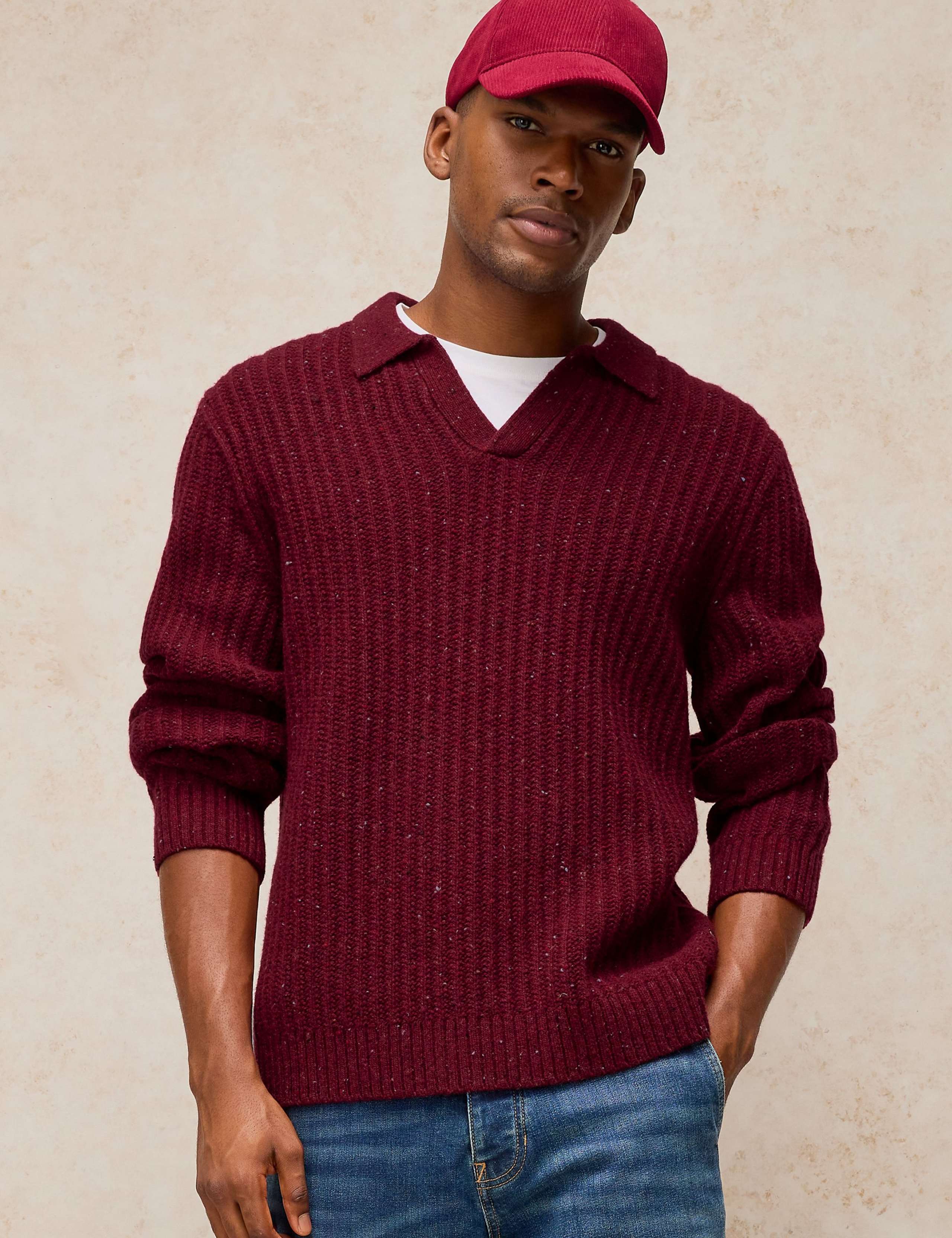 Selby Wool Rich Polo Neck Jumper