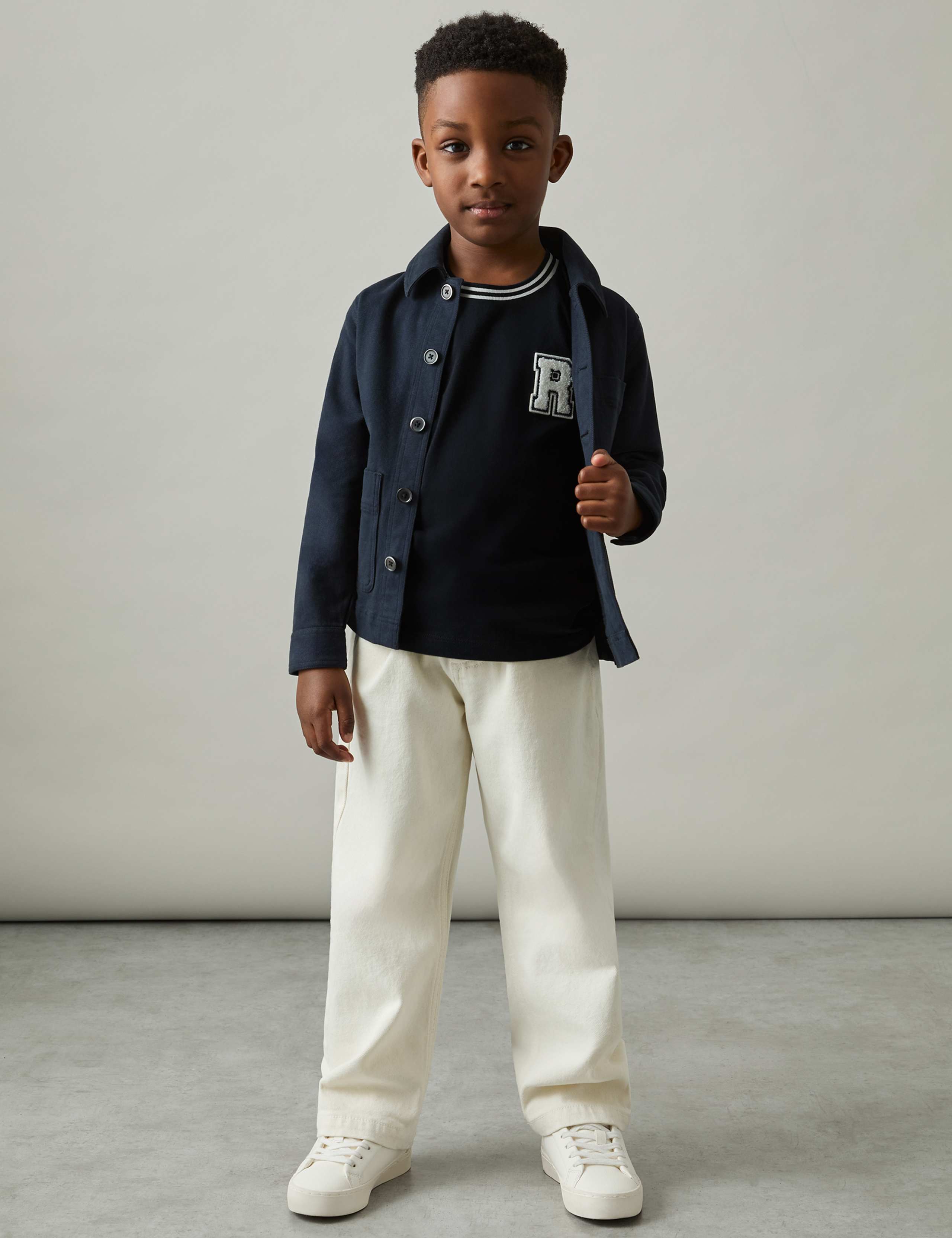 Pure Cotton Tipped Appliqué T-Shirt (3-14 Yrs)