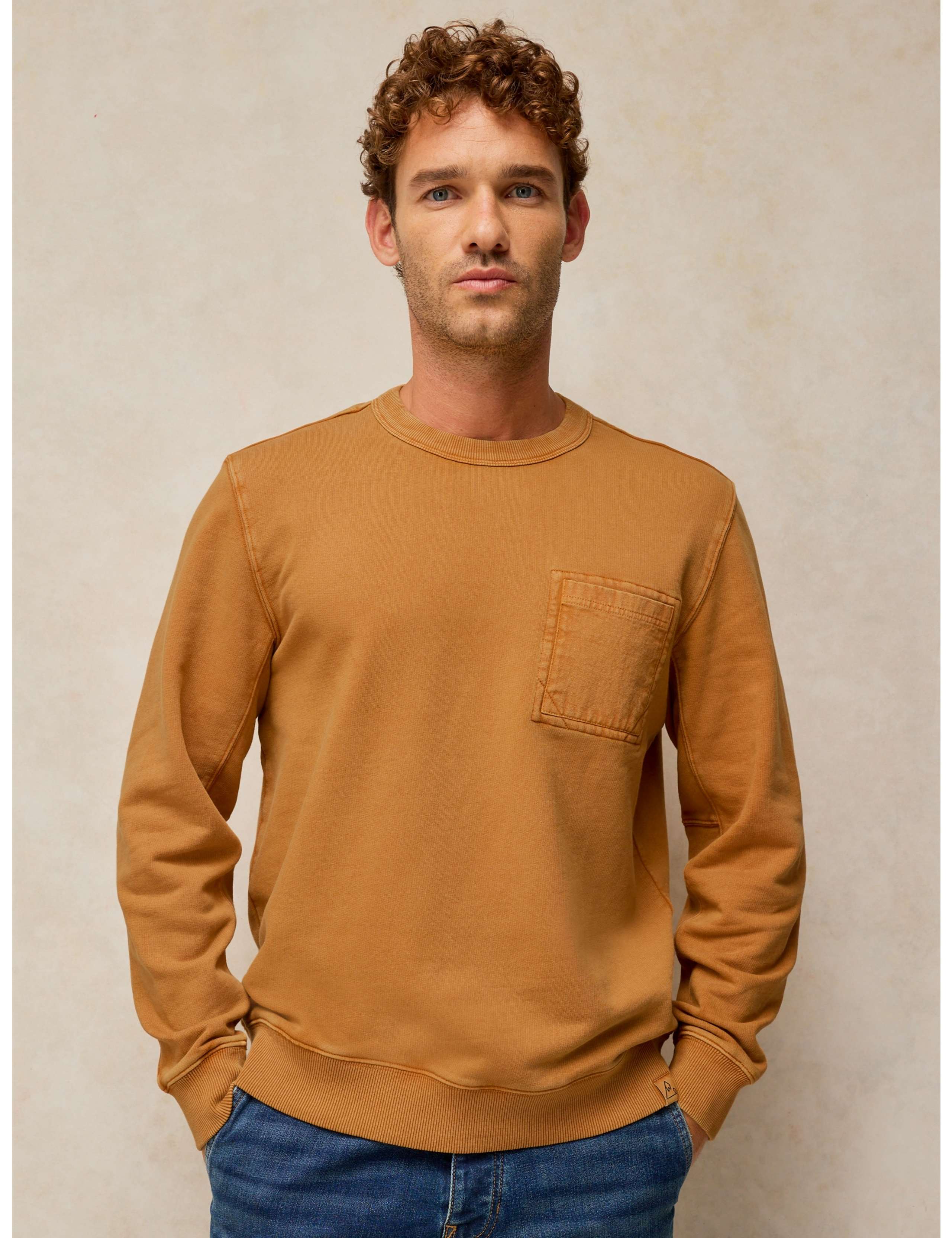 Bamburgh Pure Cotton Crew Neck Sweatshirt