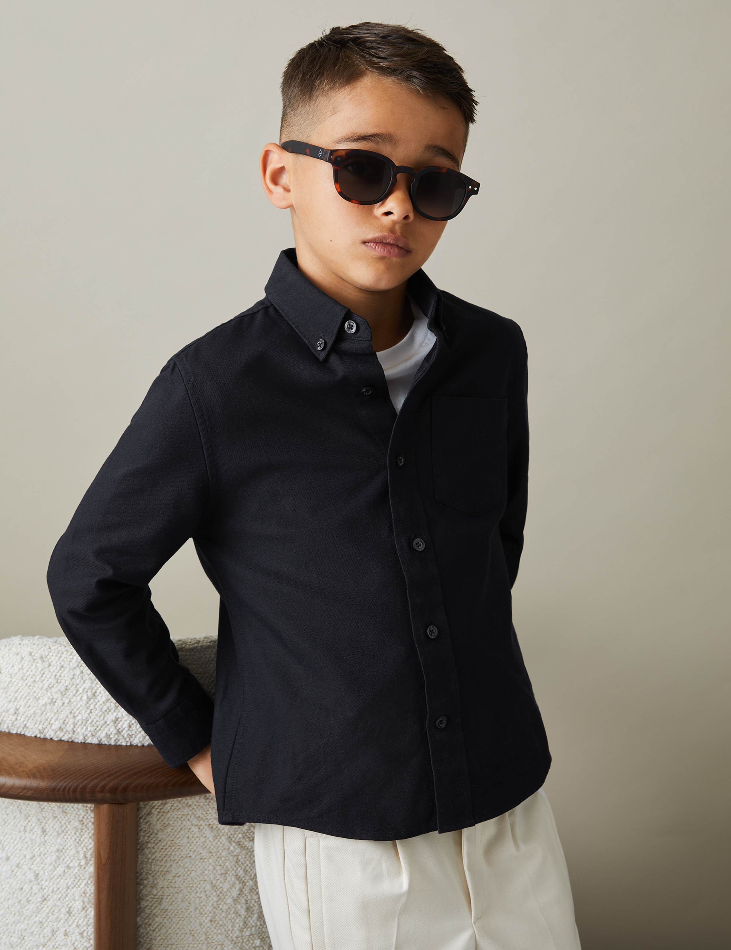 Pure Cotton Shirt (3-14 Yrs)