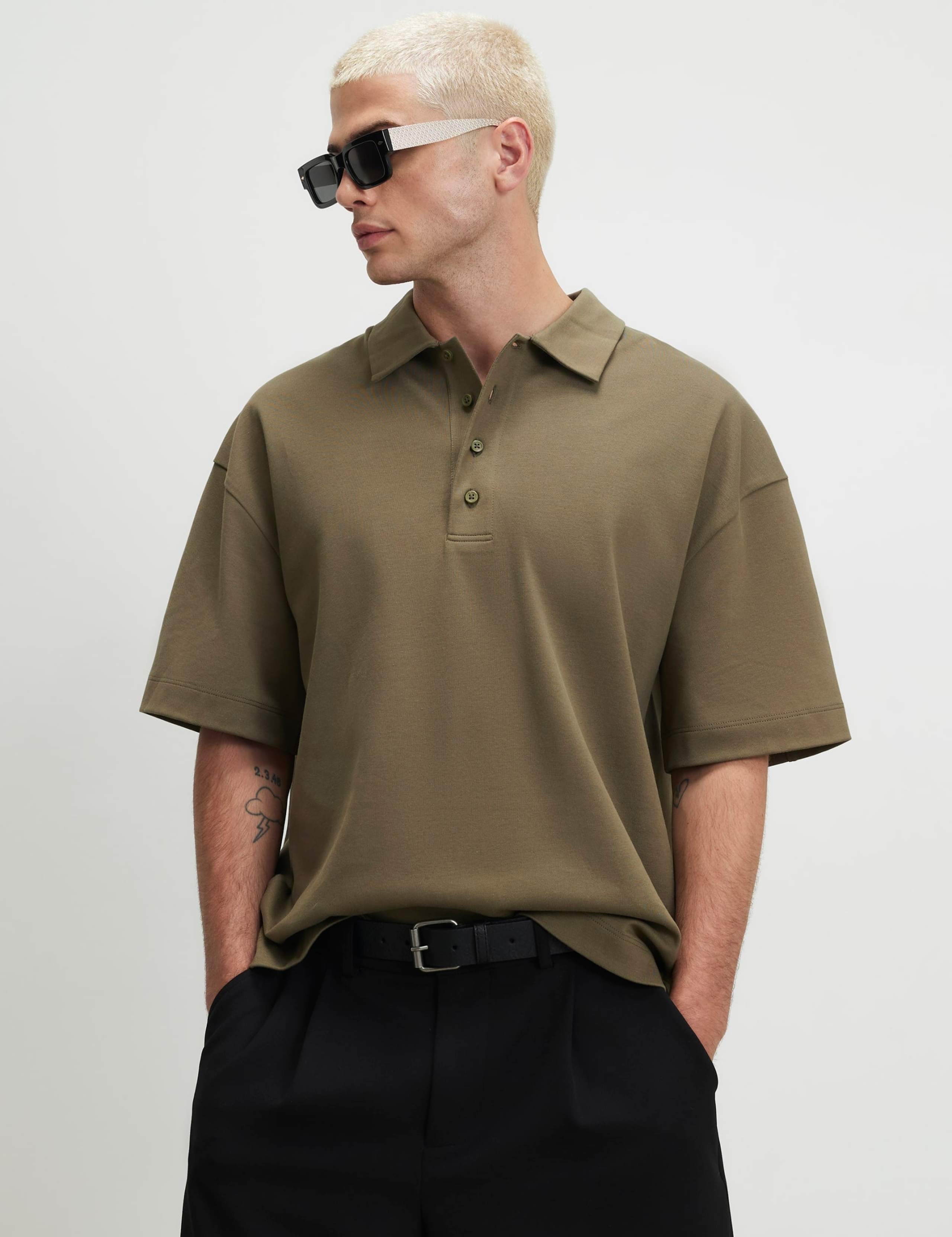 Pure Cotton Short Sleeve Polo Shirt