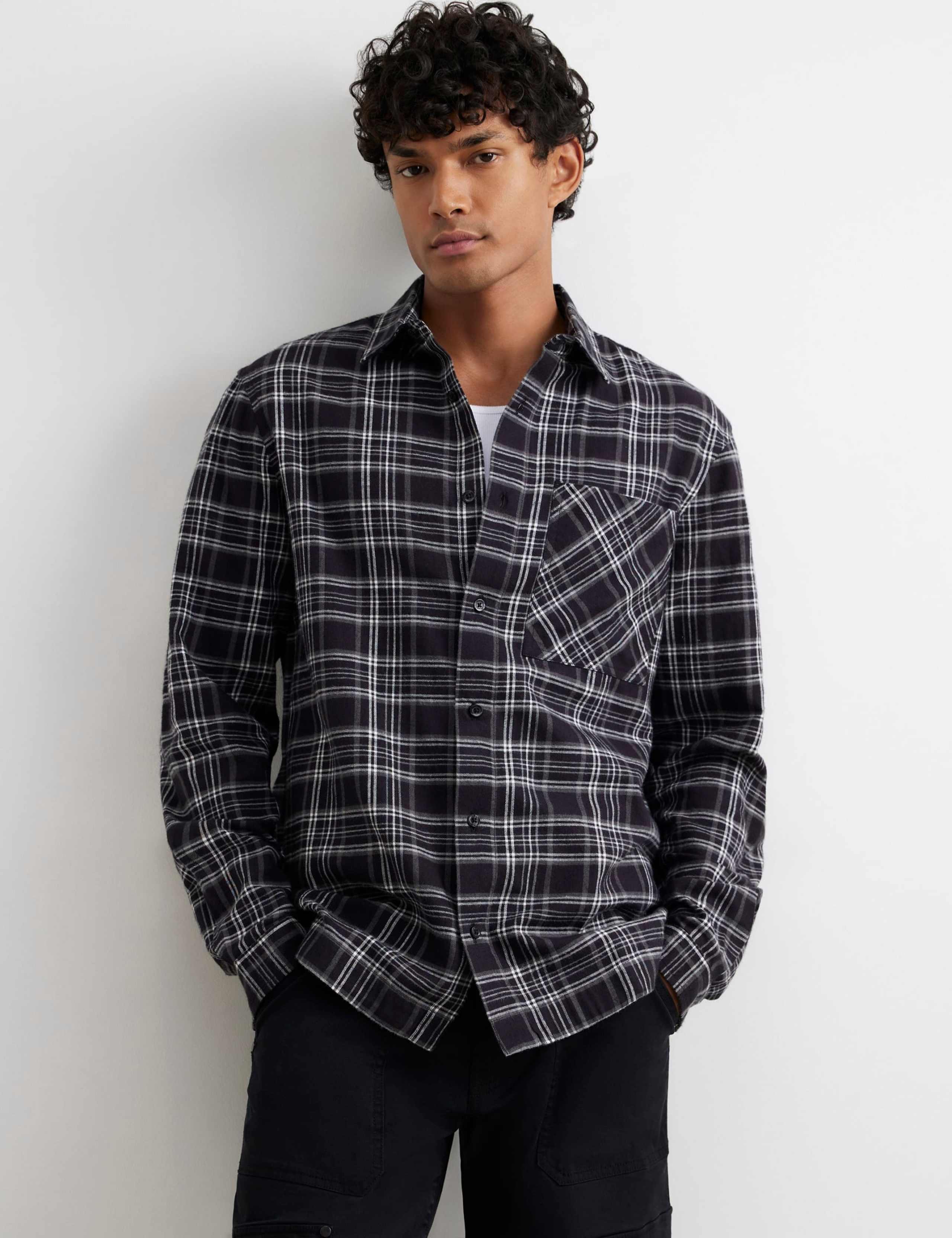 Regular Fit Checked Shirt