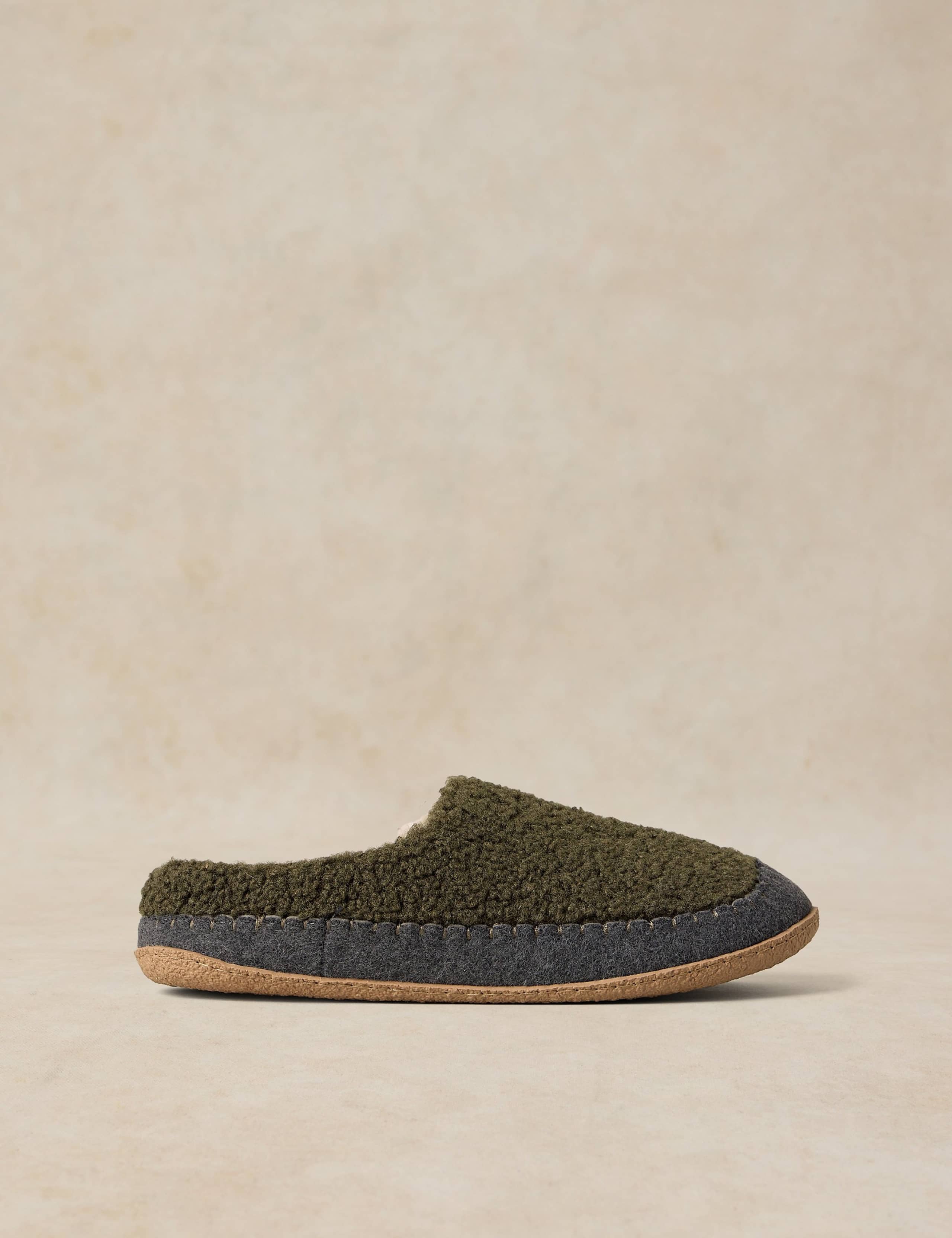 Borg Mule Slippers