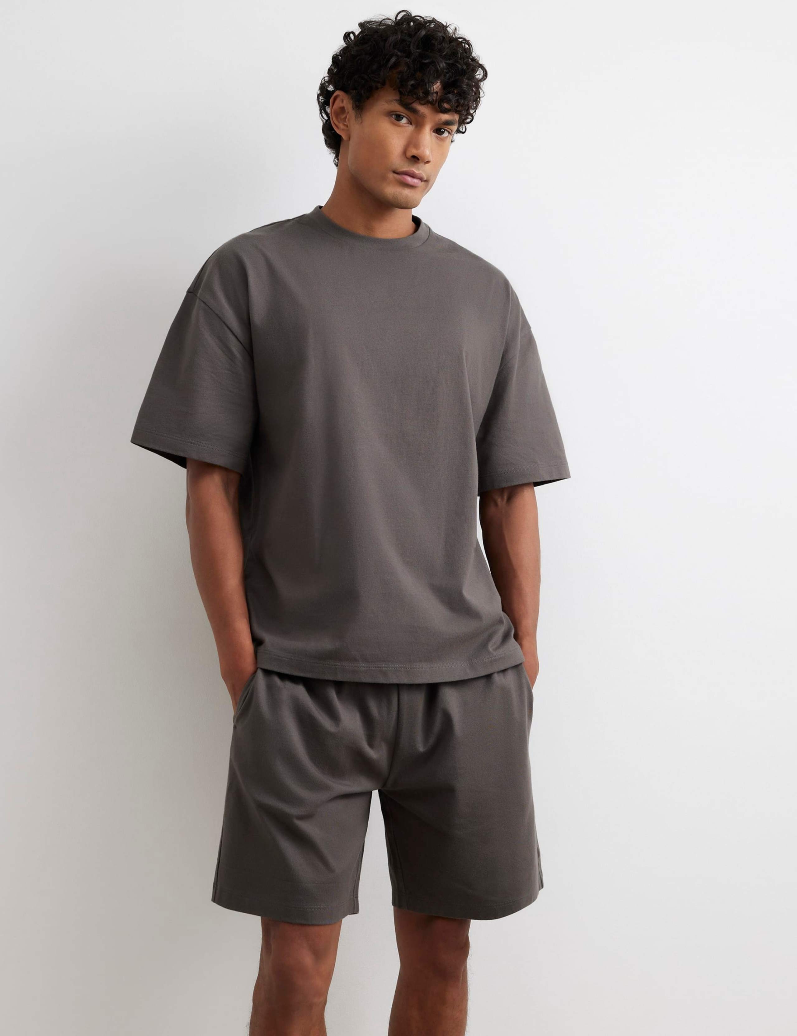 2pk Pure Cotton T-Shirt and Short Set