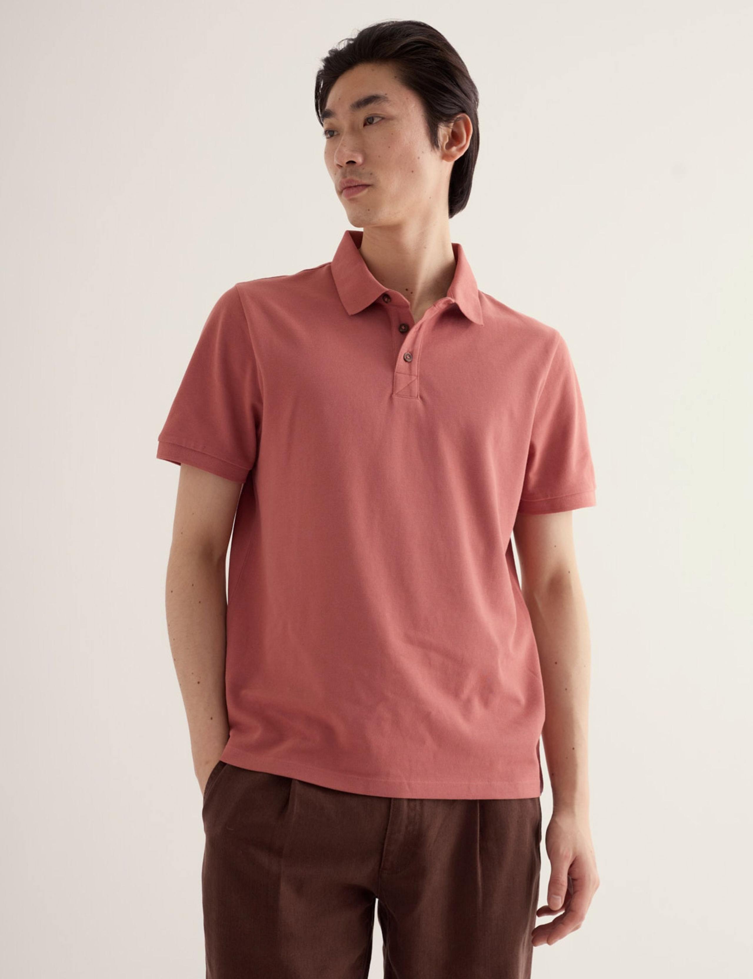 Pure Cotton Polo Shirt
