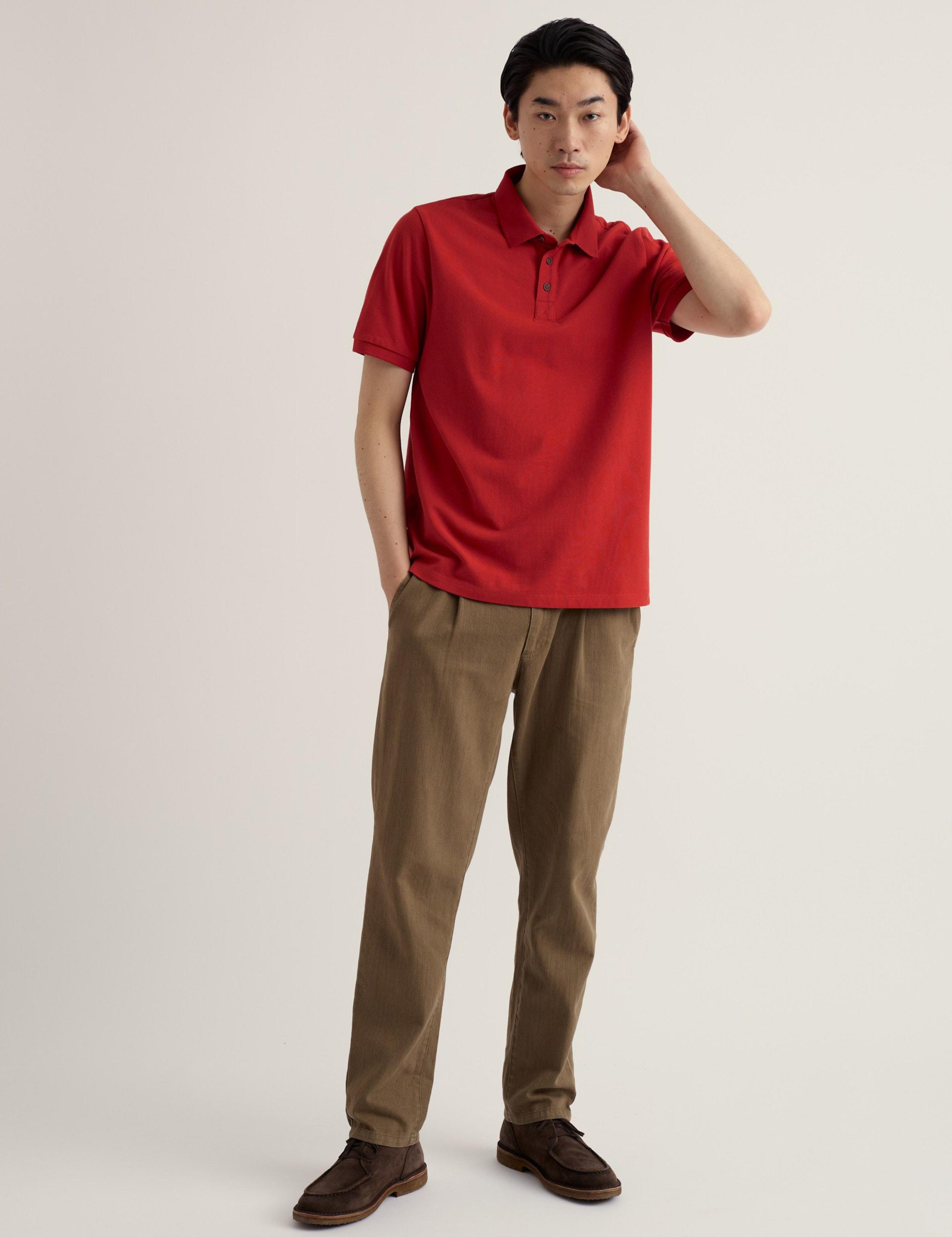 Pure Cotton Polo Shirt