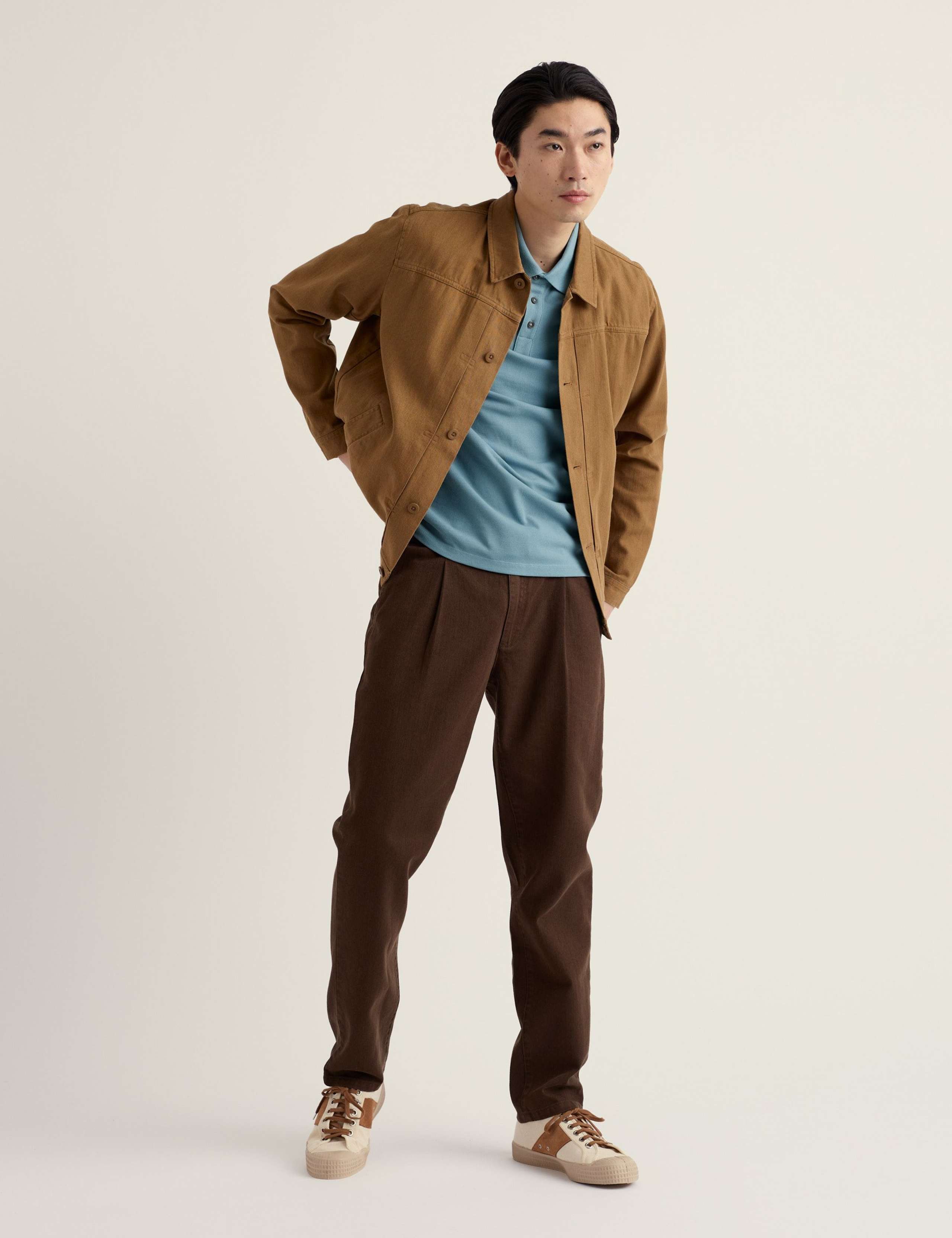 Pure Cotton Polo Shirt