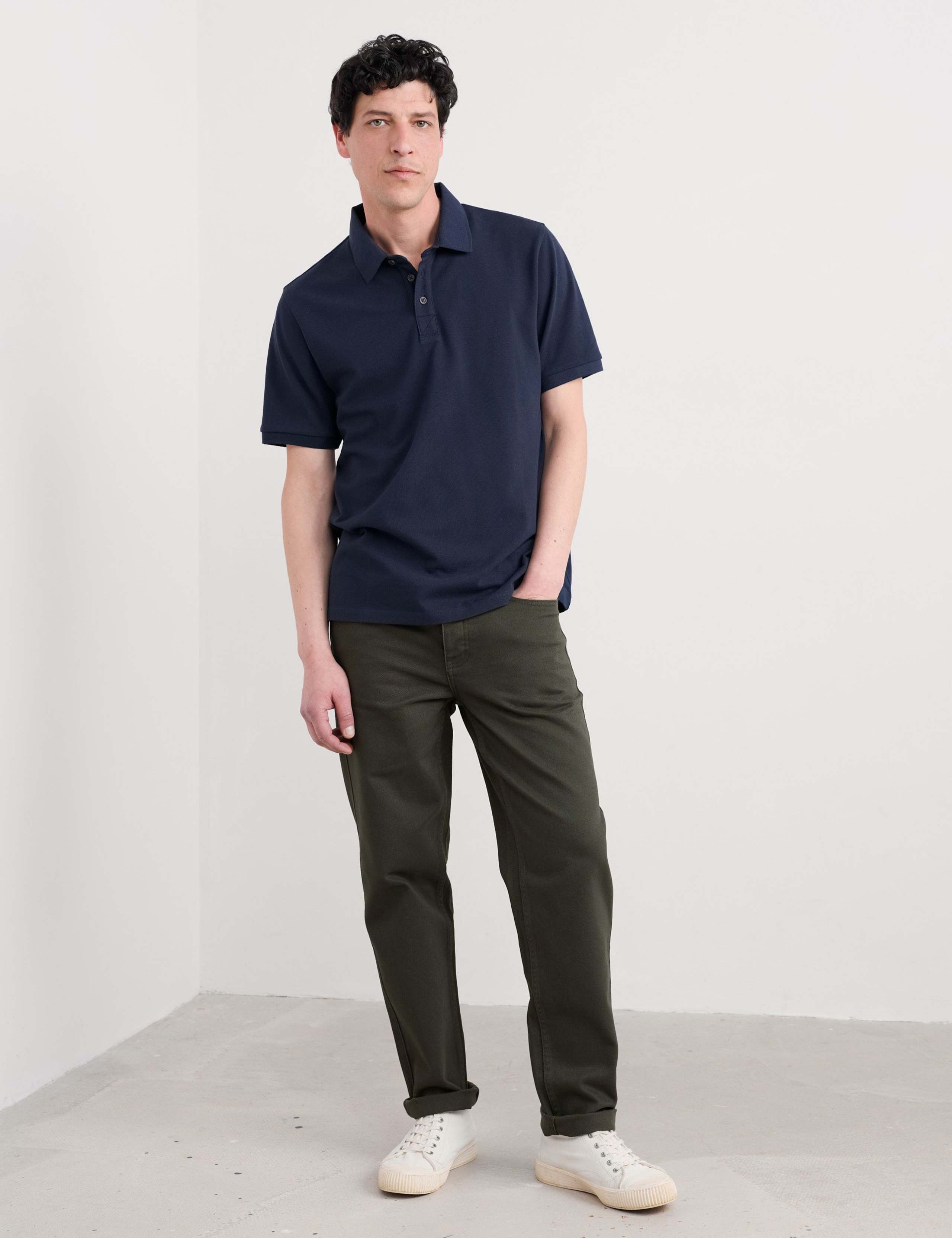 Pure Cotton Polo Shirt