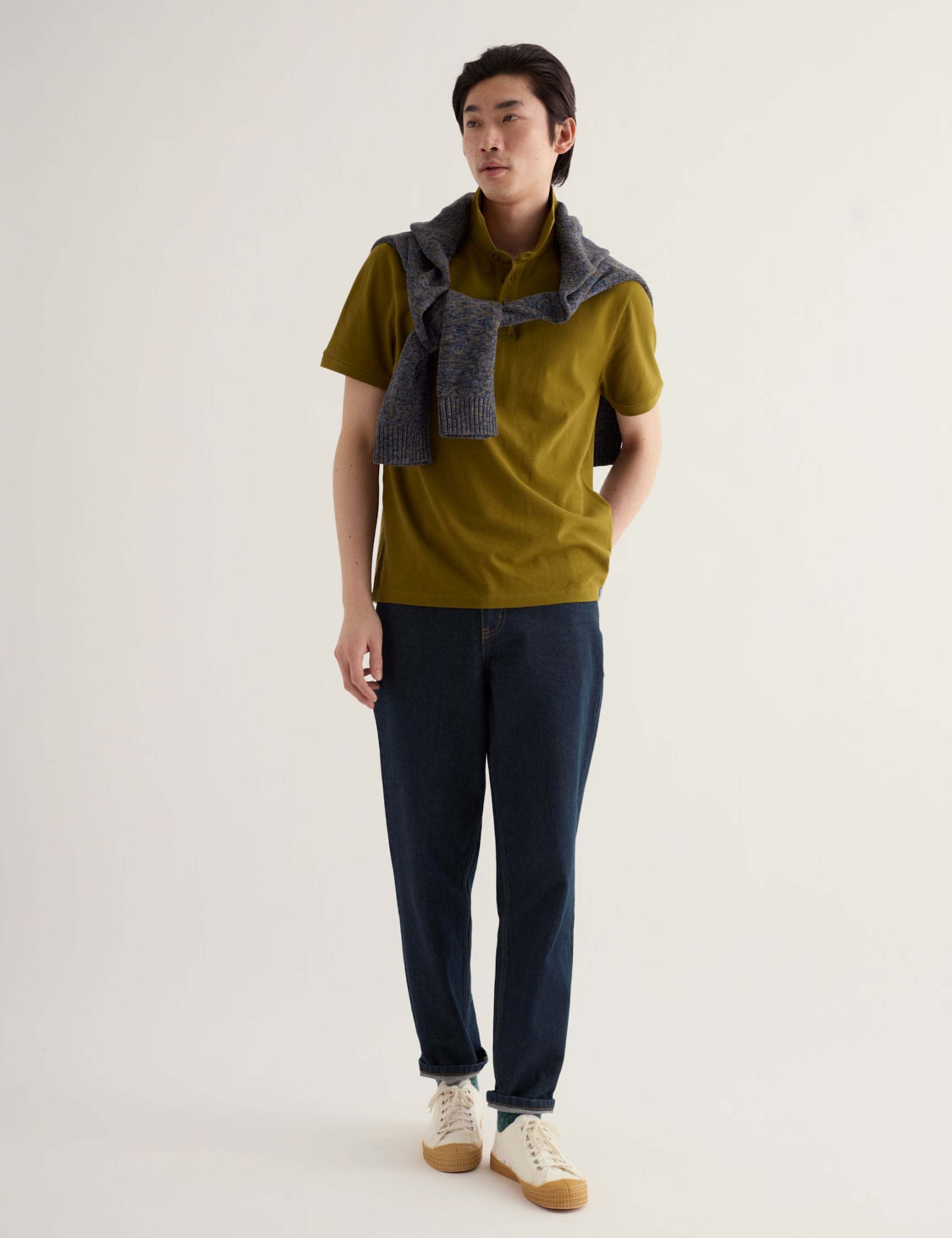 Pure Cotton Polo Shirt