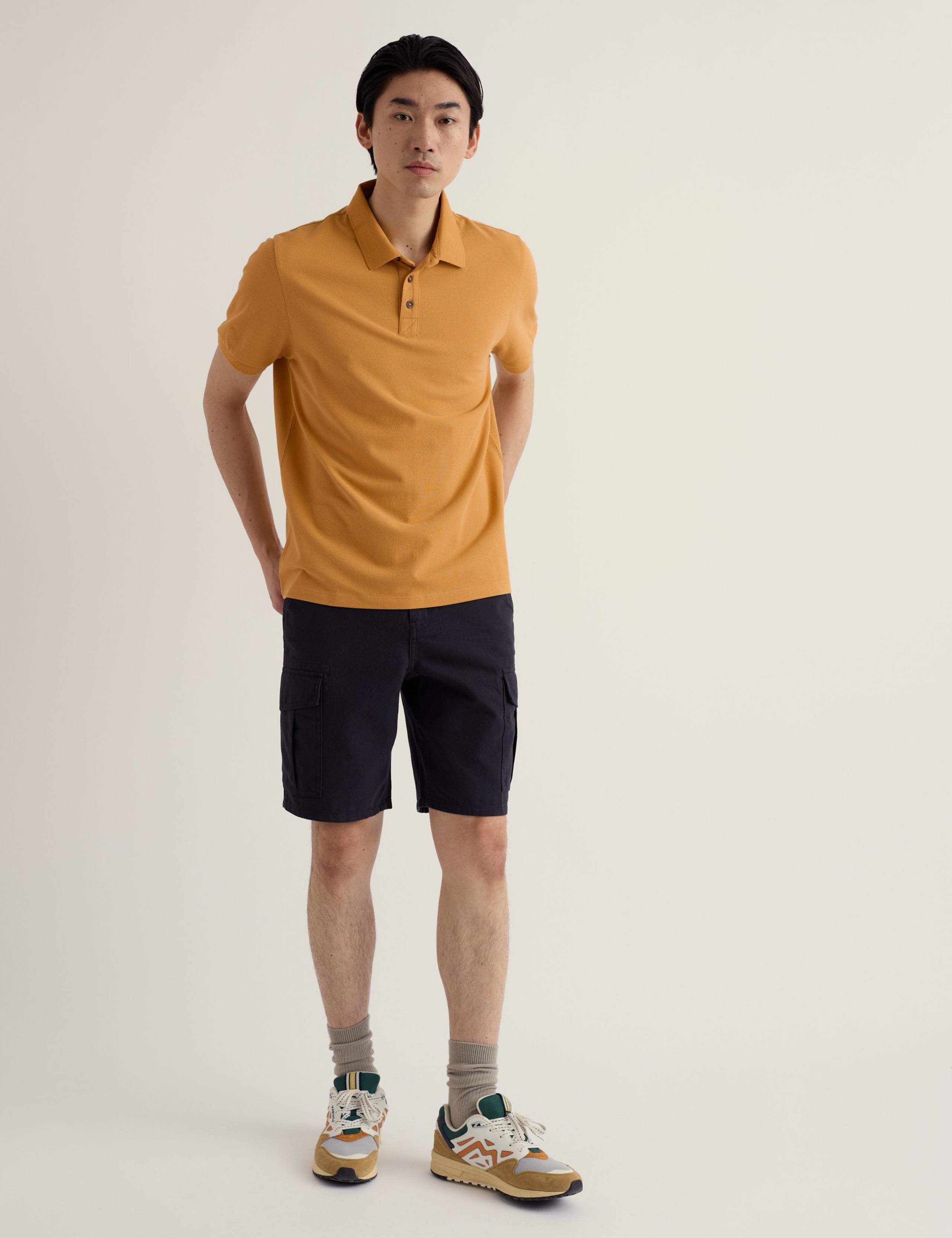Pure Cotton Polo Shirt