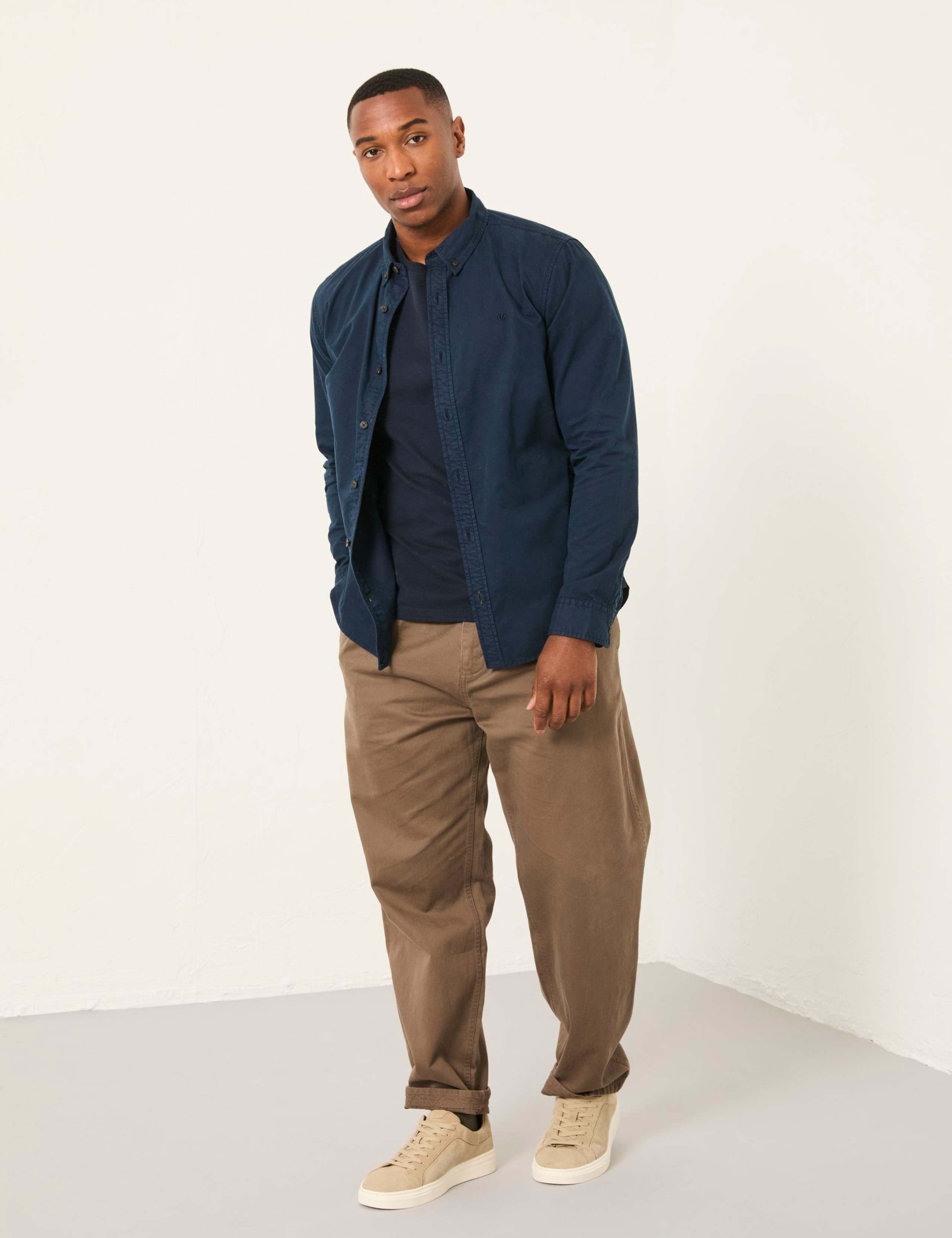 Regular Fit Pure Cotton Overshirt
