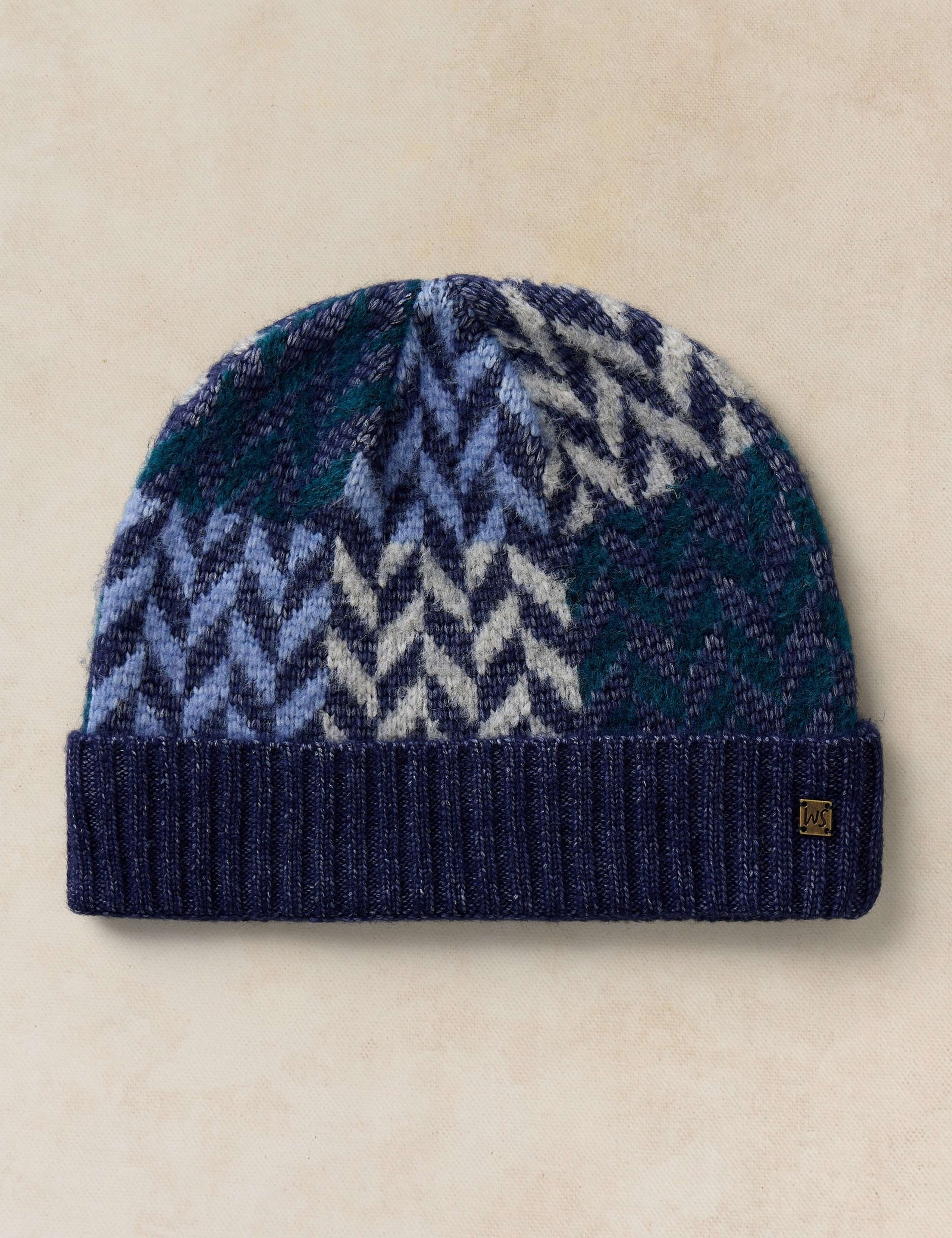 Stitch Detail Beanie Hat