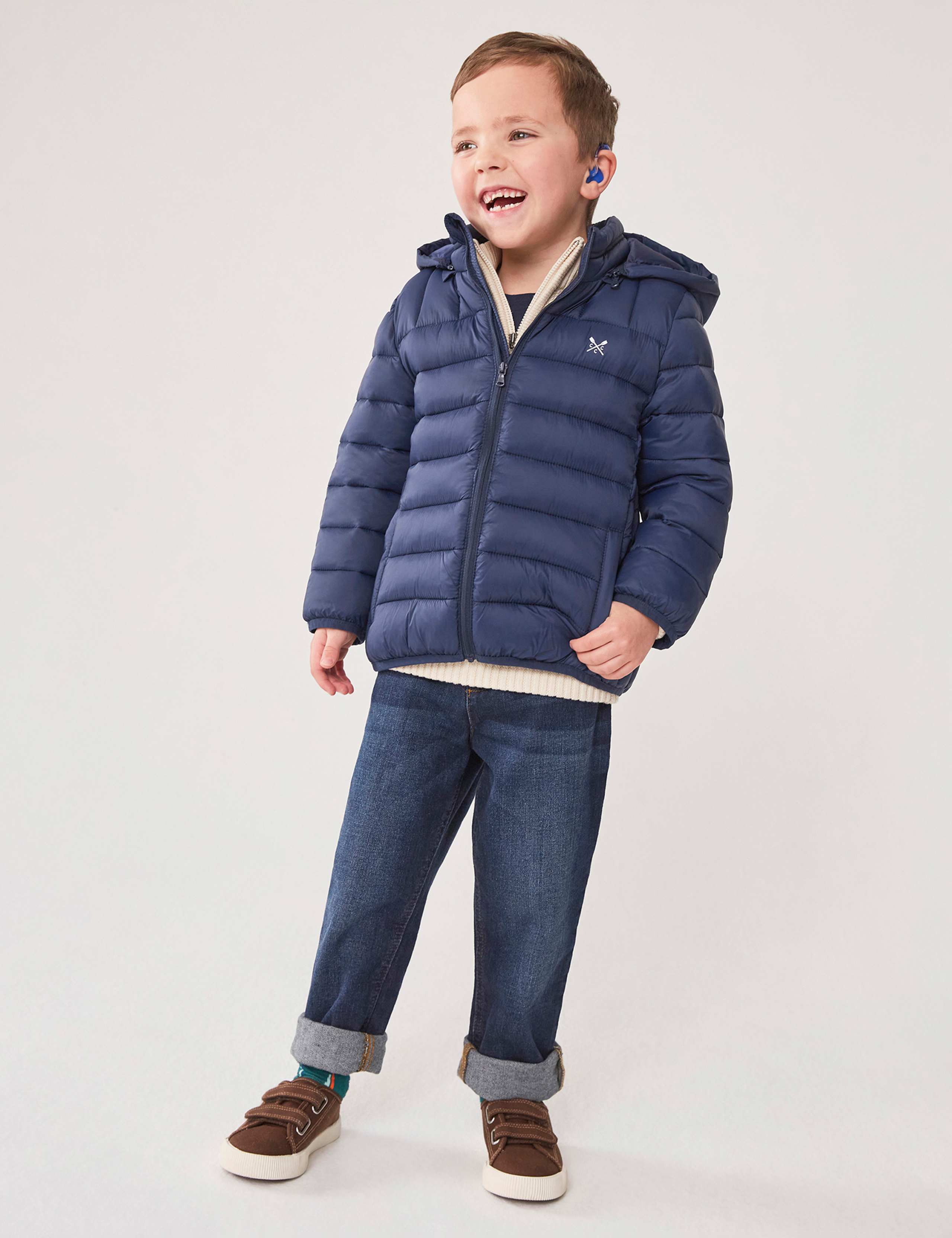 Lightweight Padded Hooded Jacket (3-12 Yrs)