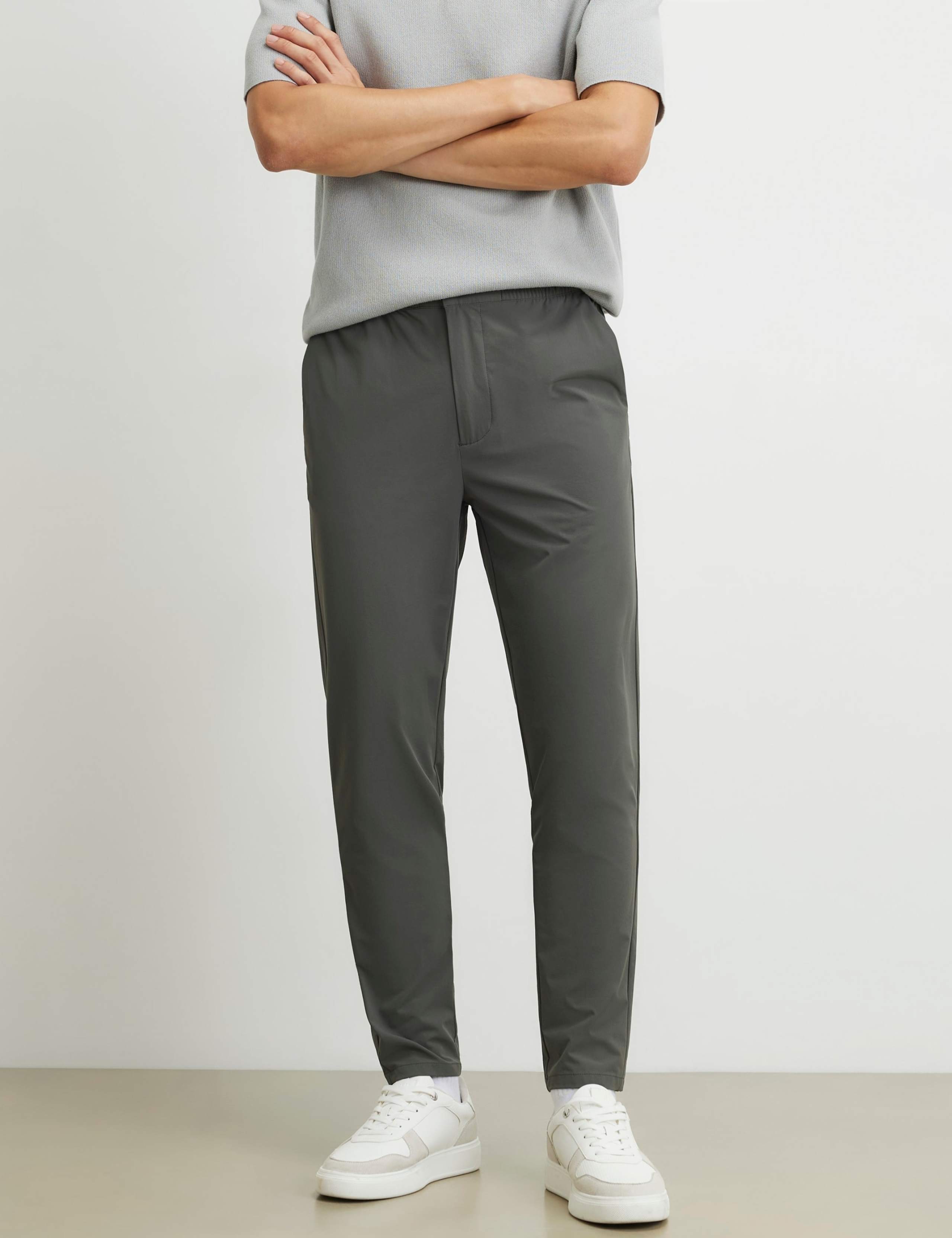 Skinny Fit Stretch Trousers