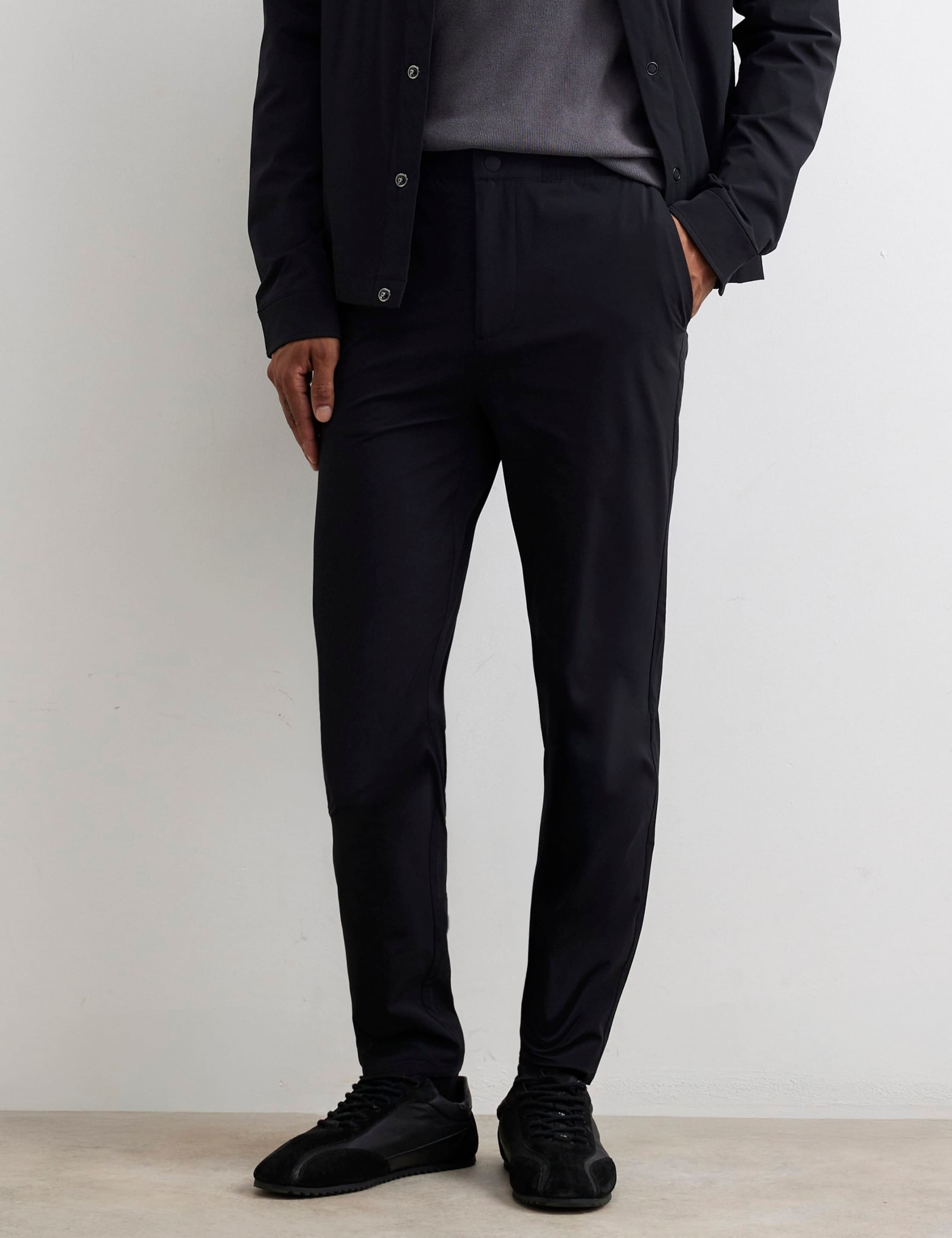 Skinny Fit Stretch Trousers