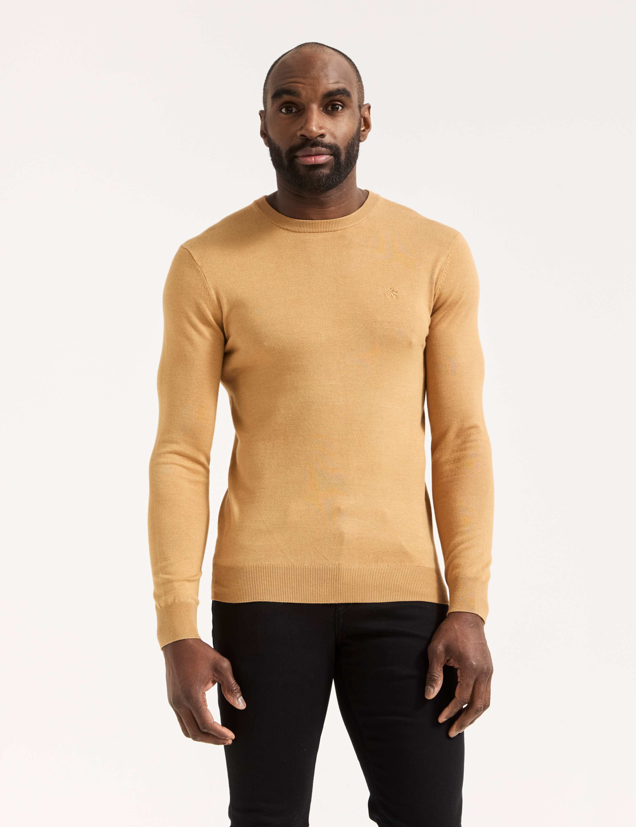 Wool Blend Crew Neck Sweatshirt