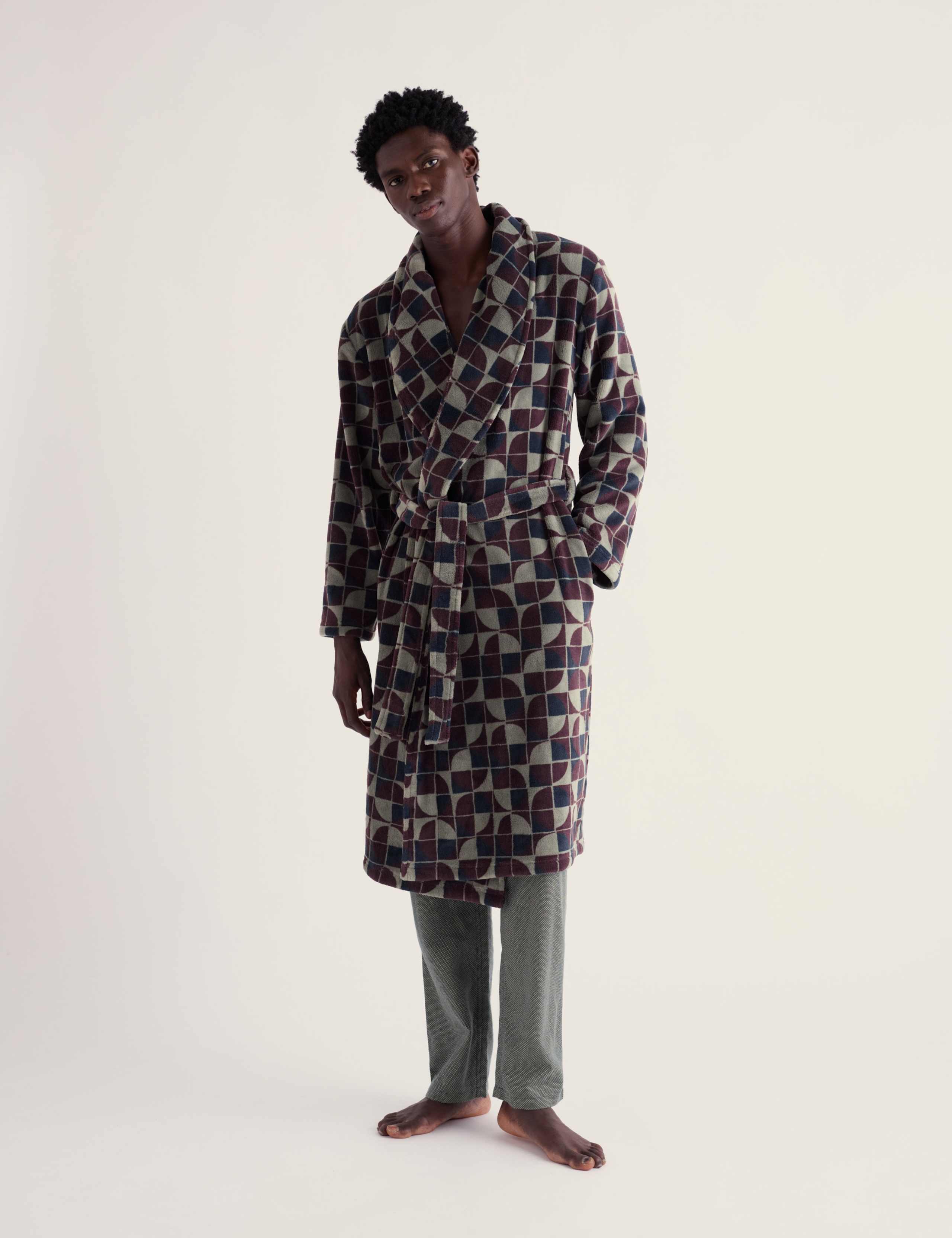 Printed Dressing Gown