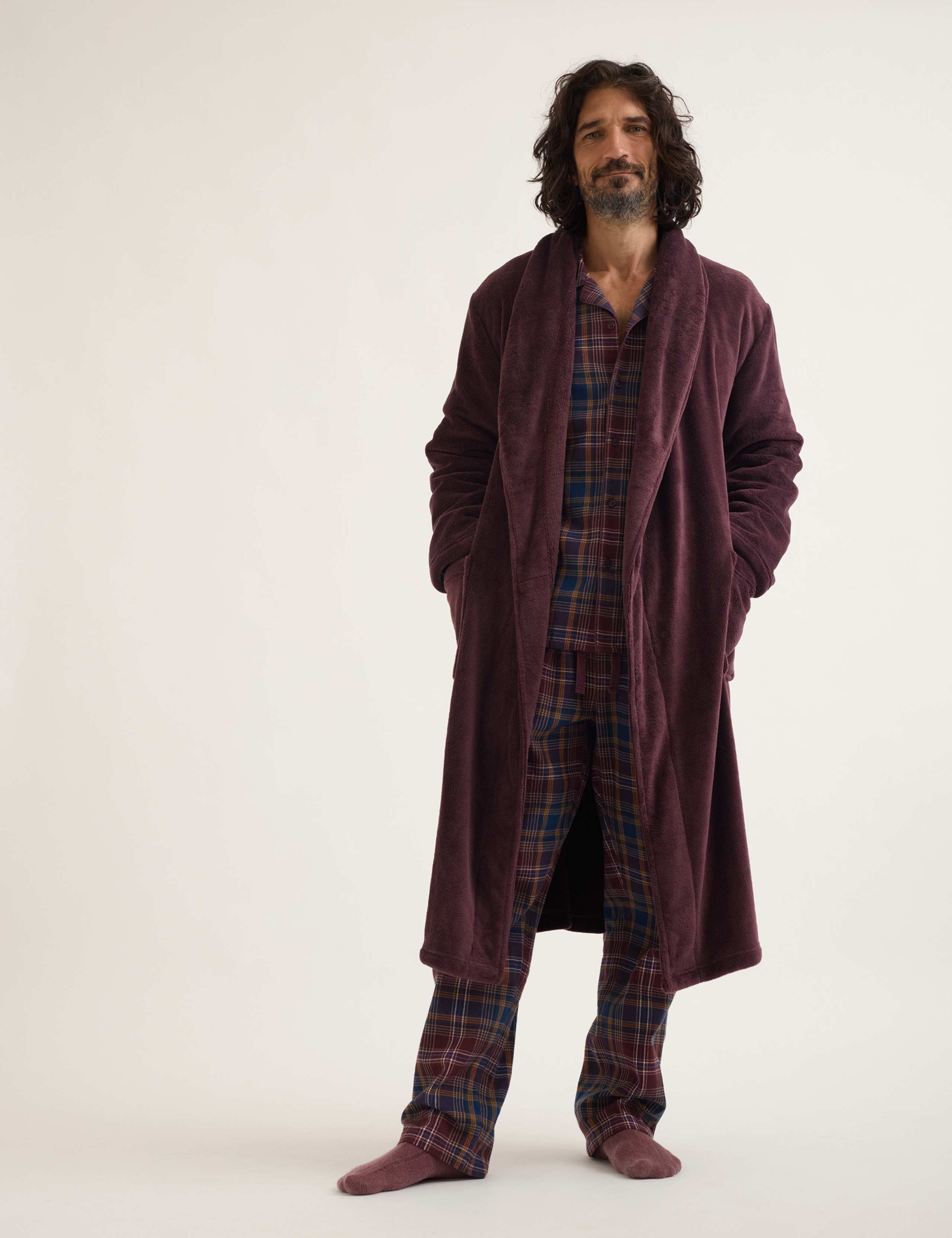 Shawl Collar Dressing Gown