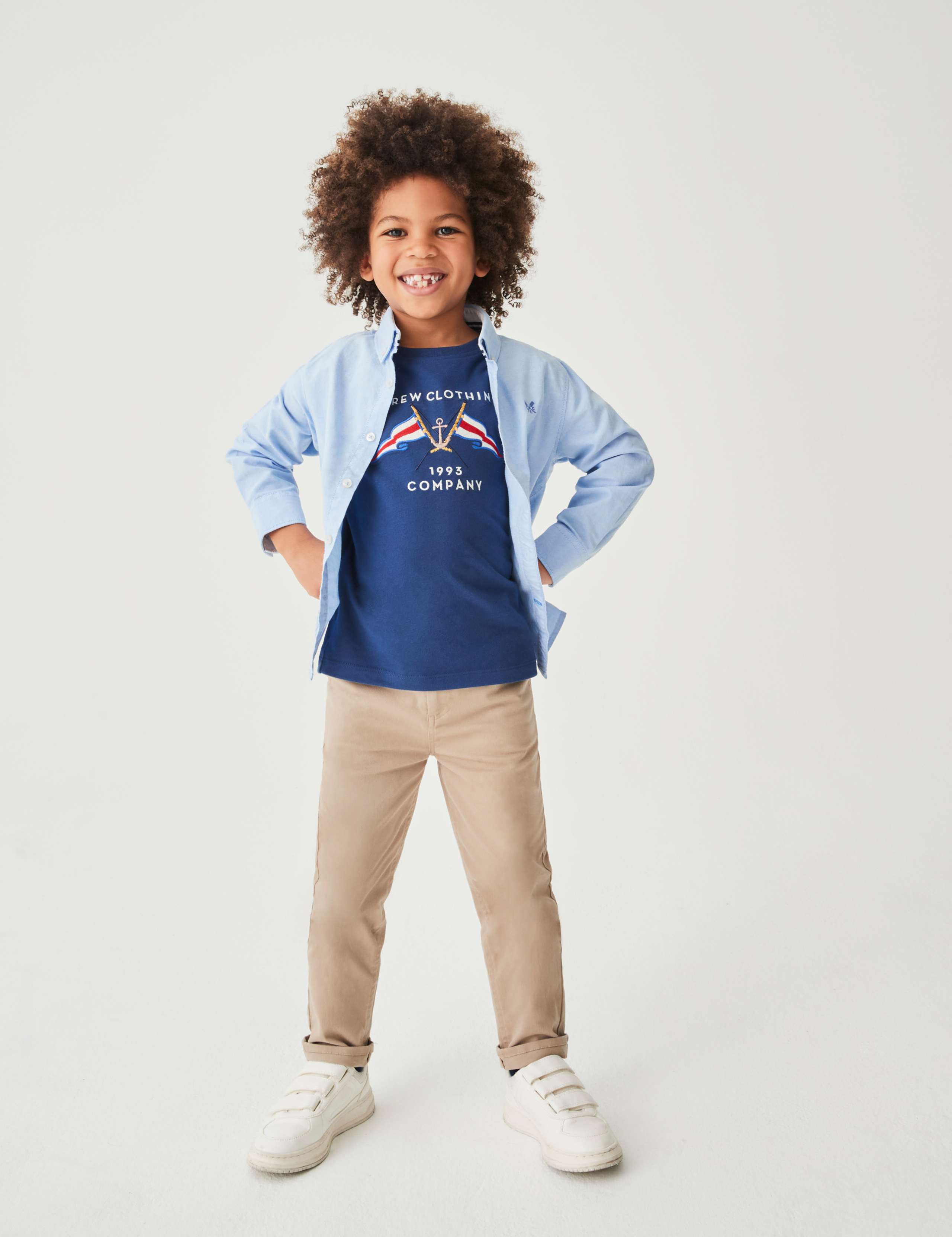 Slim Cotton Rich Chinos (3-9 Yrs)
