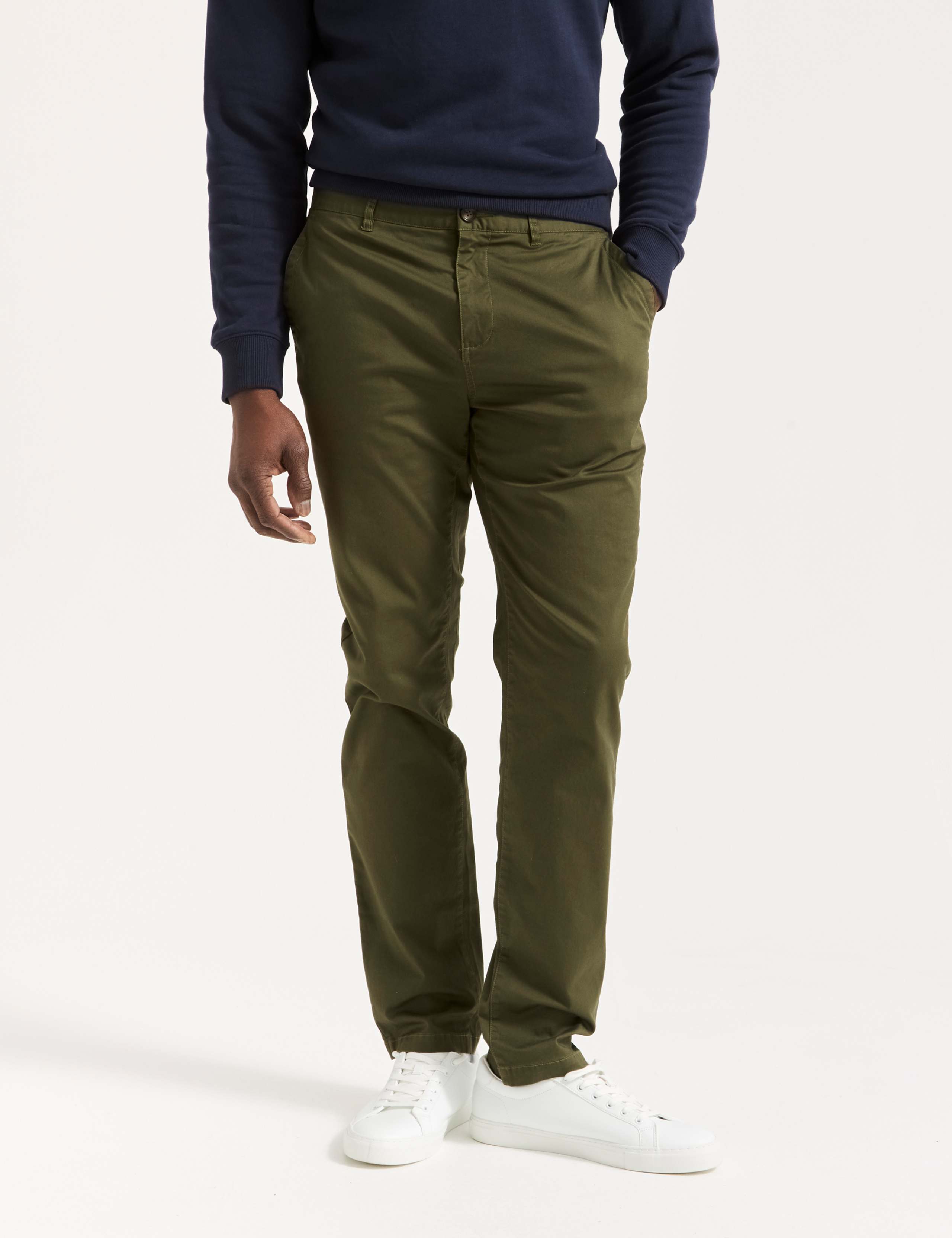 Regular Fit Stretch Chinos