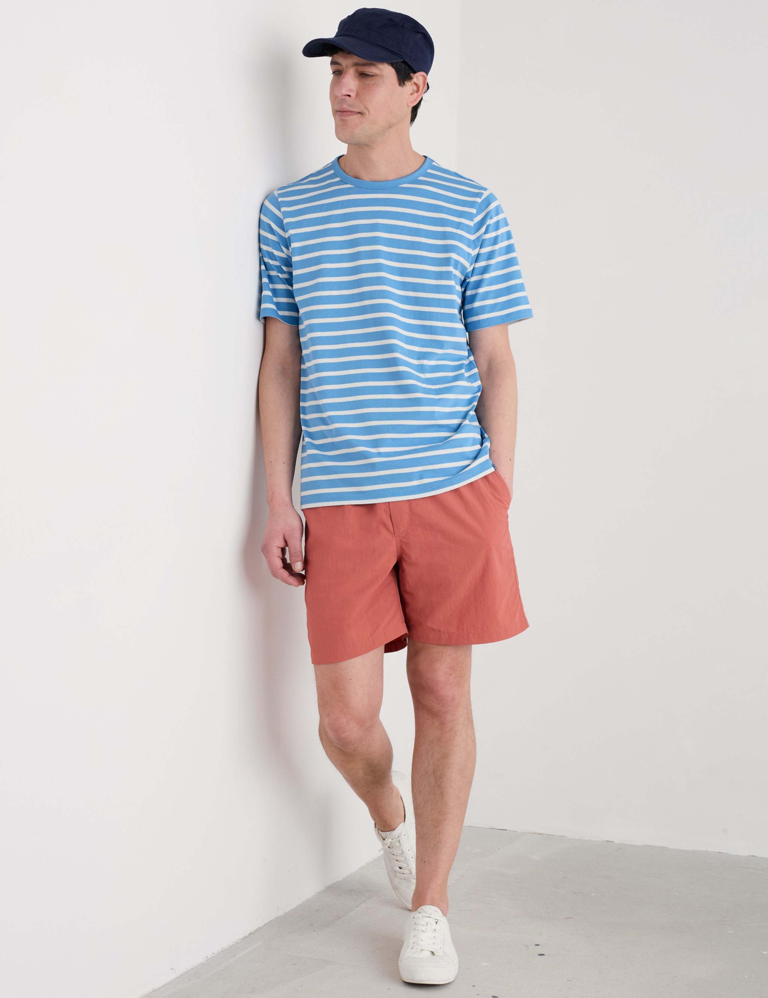 Pure Cotton Striped T-Shirt