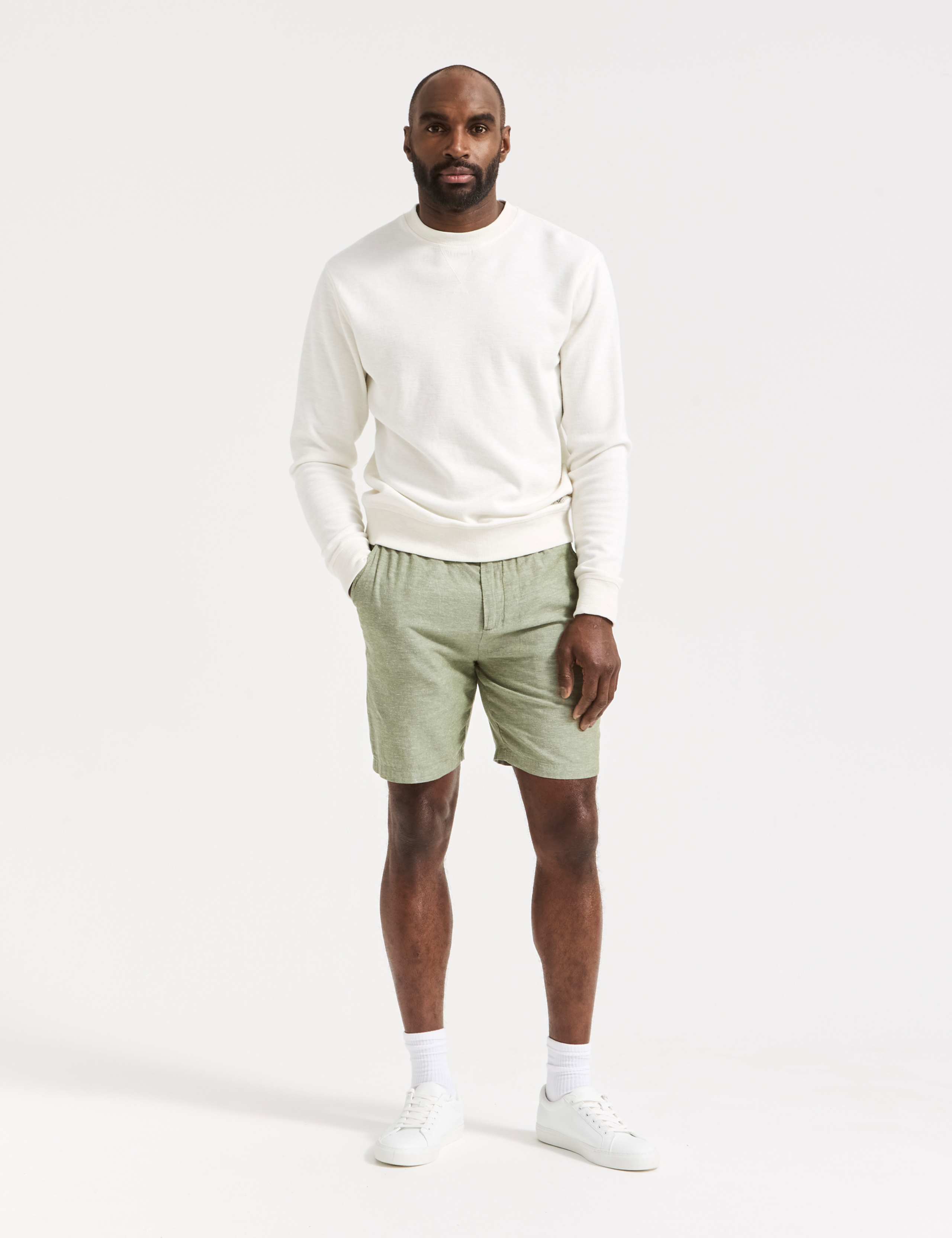 Cotton Rich Crew Neck Sweatshirt