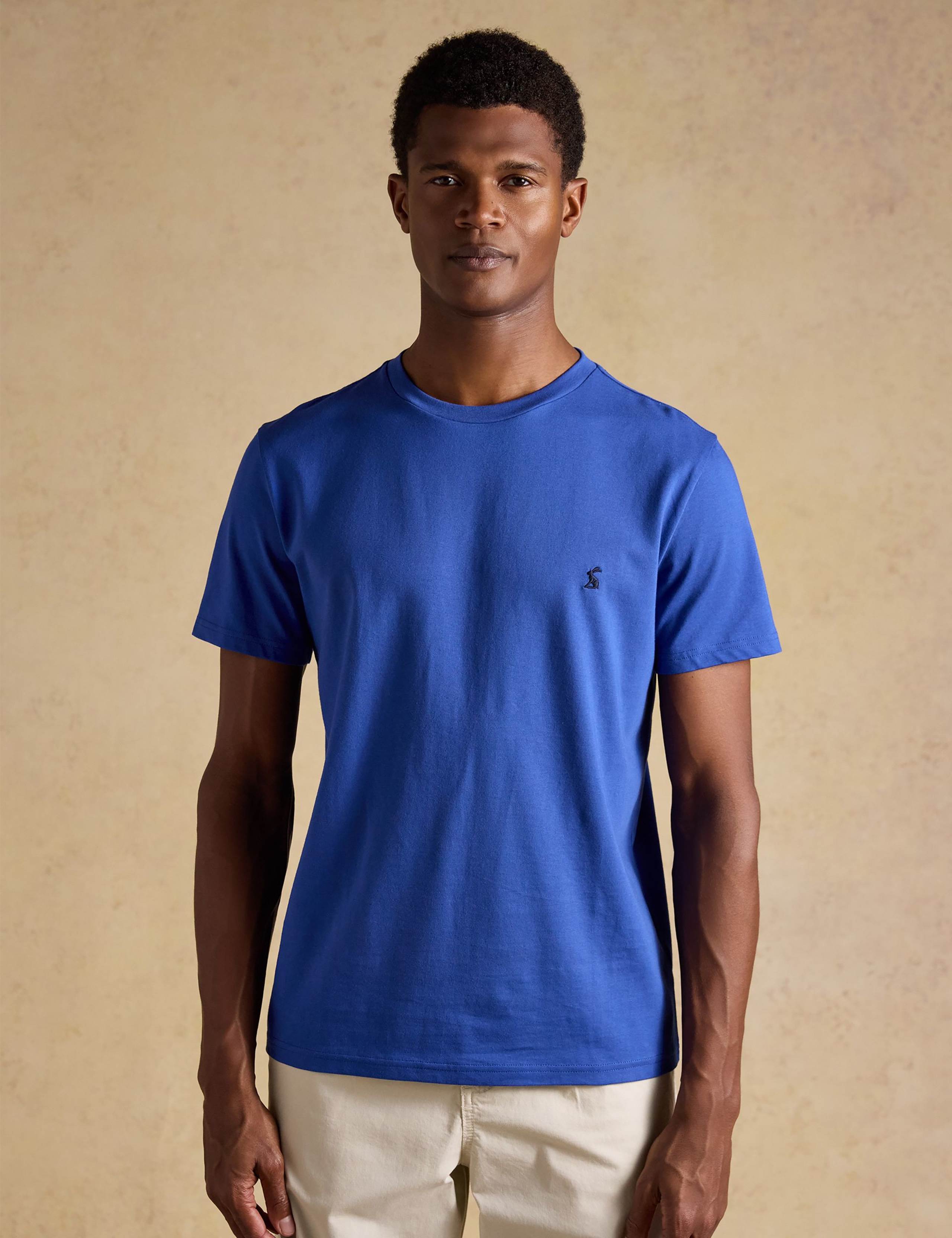 Pure Cotton Crew Neck T-Shirt